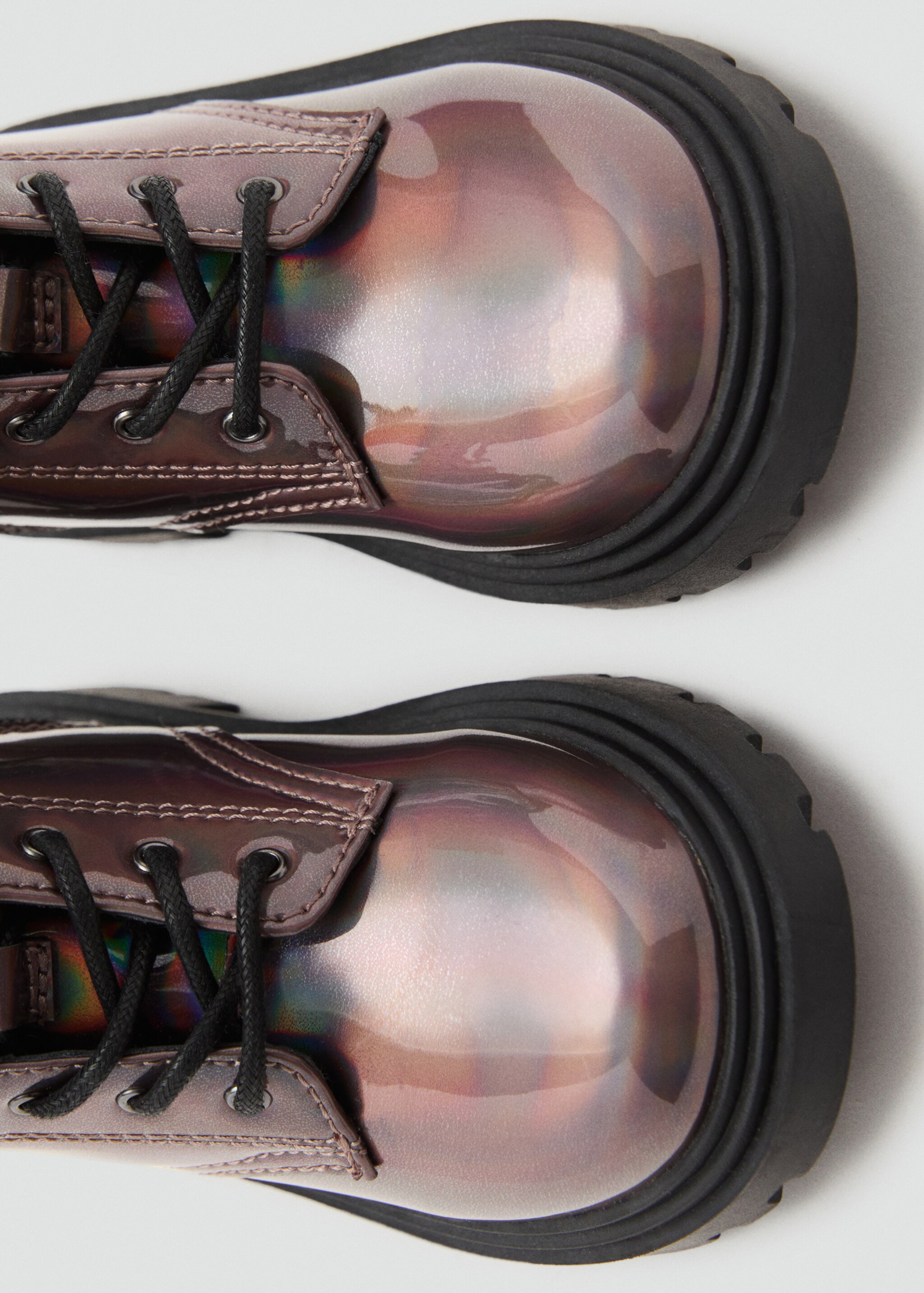 Ankle boots maryb - Details of the article 3, Maroon. Ref: 17044076-00.