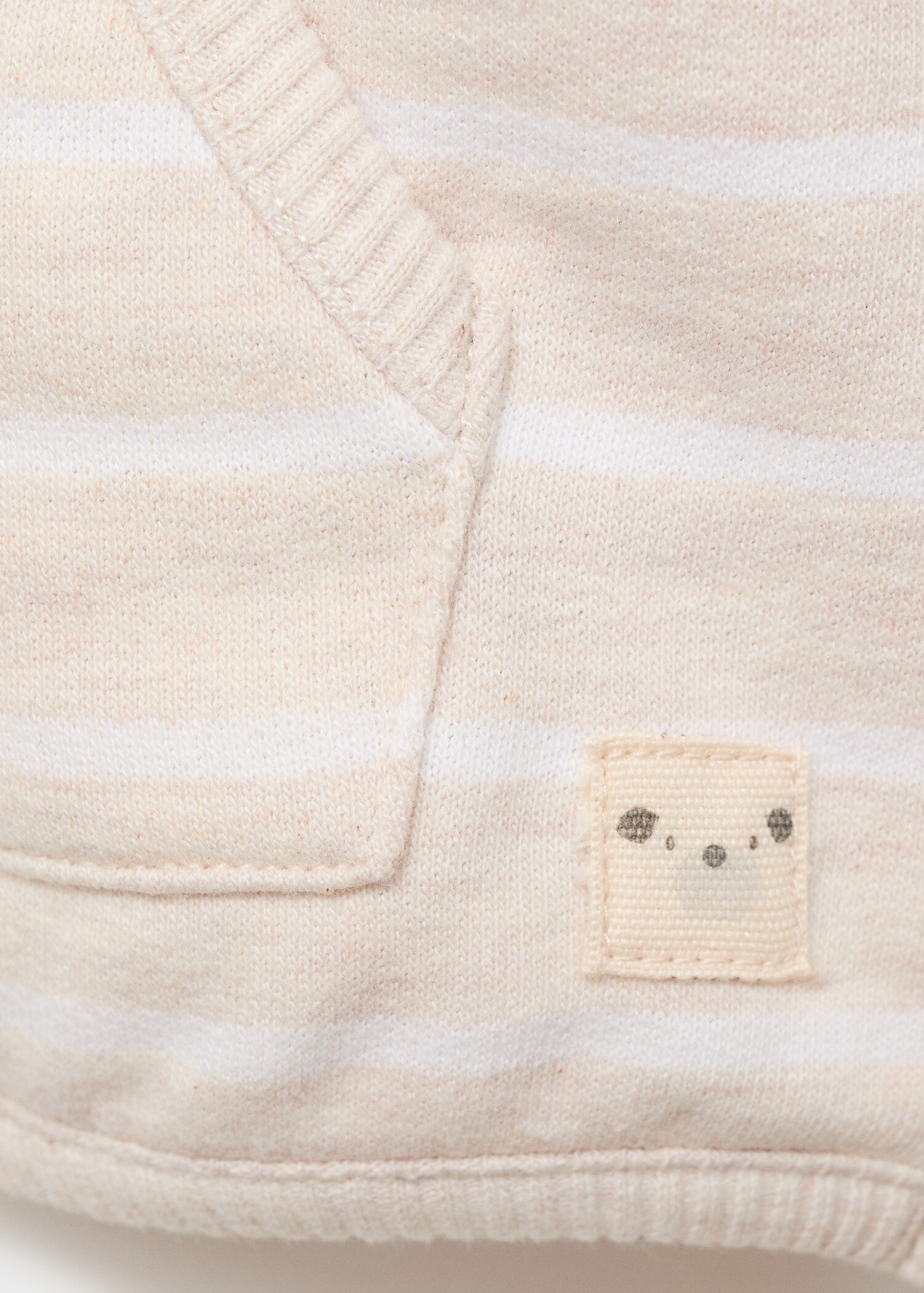 Sweat à rayures détail boutons - Détail de l'article 0