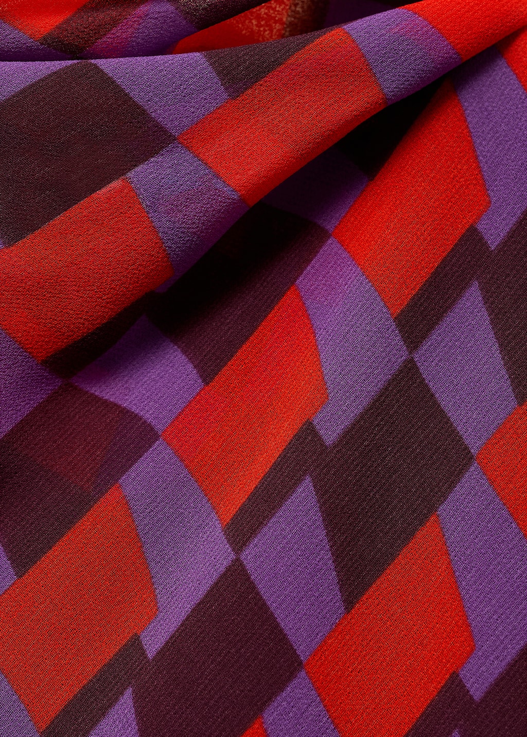 Printed dress with bow detail