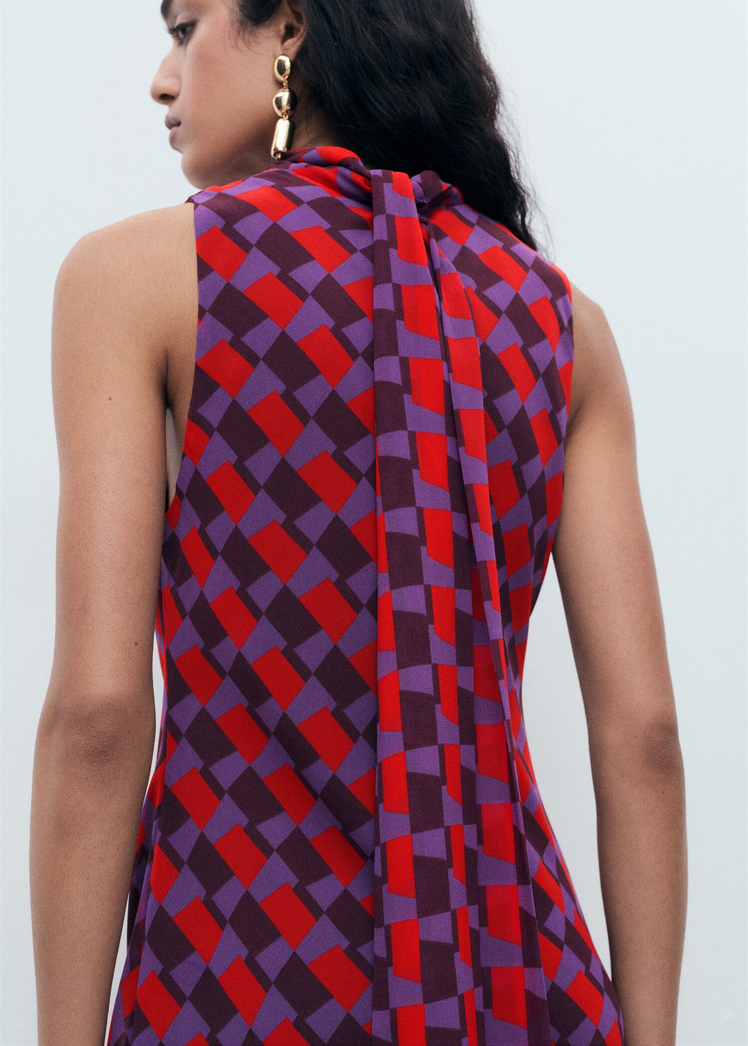 Robe courte détail nœud - Détail de l'article 6
