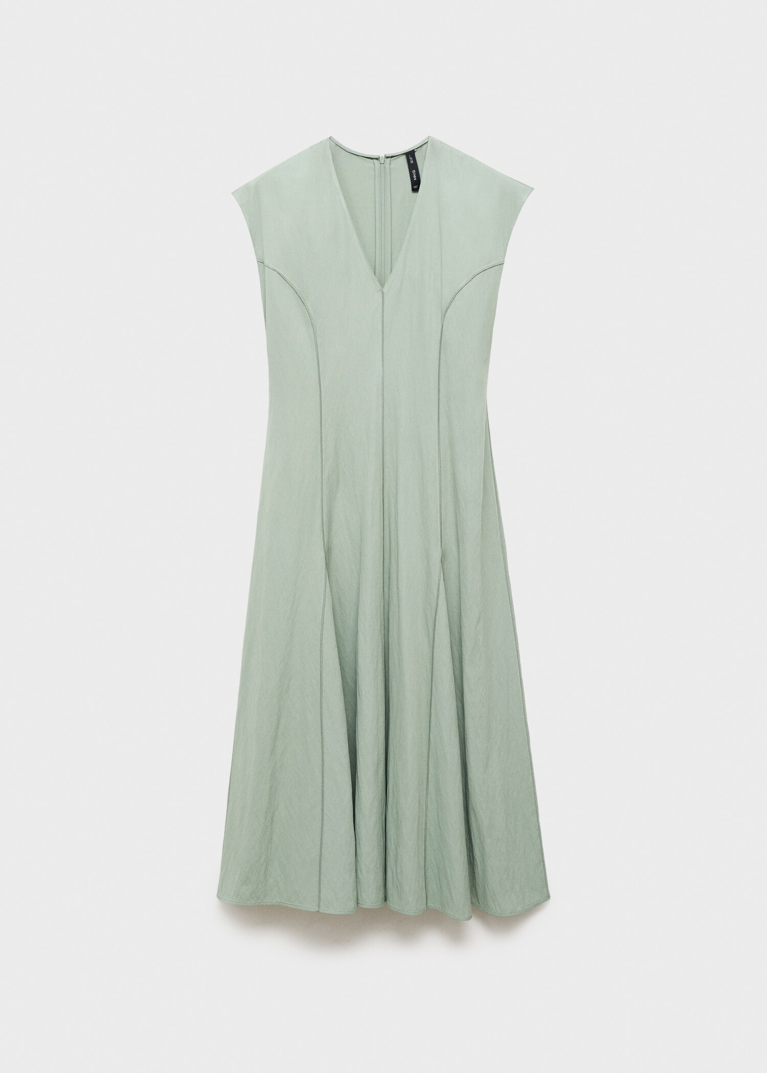 Midi dress with stitching - Article without model