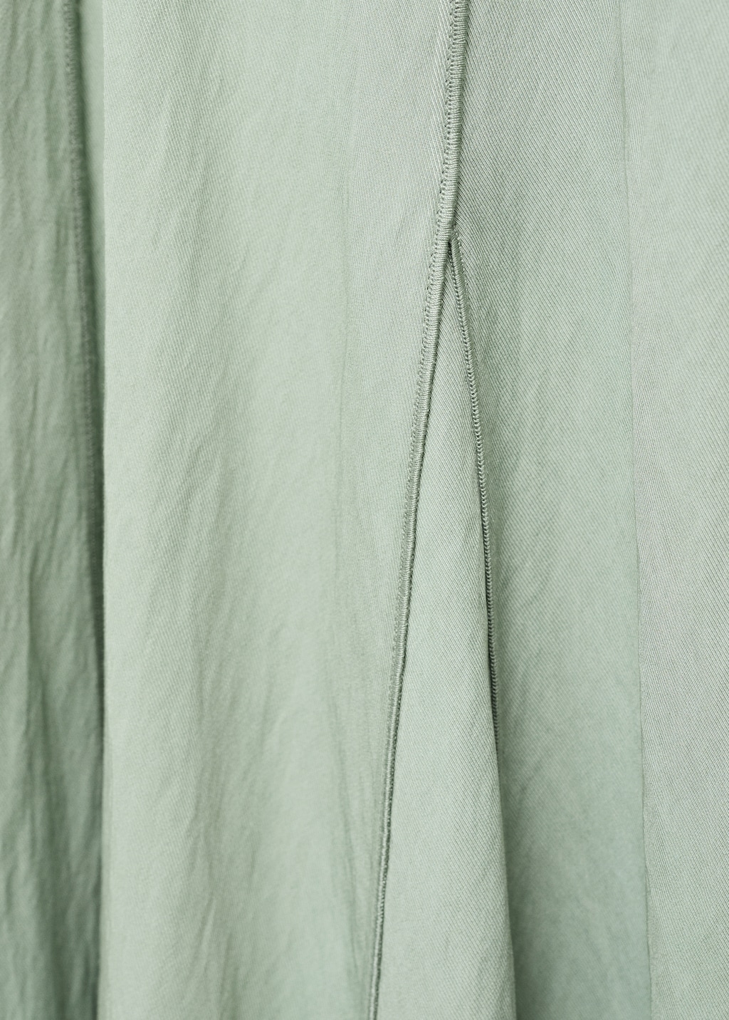 Mango V-neck dress with stitching thumbnail