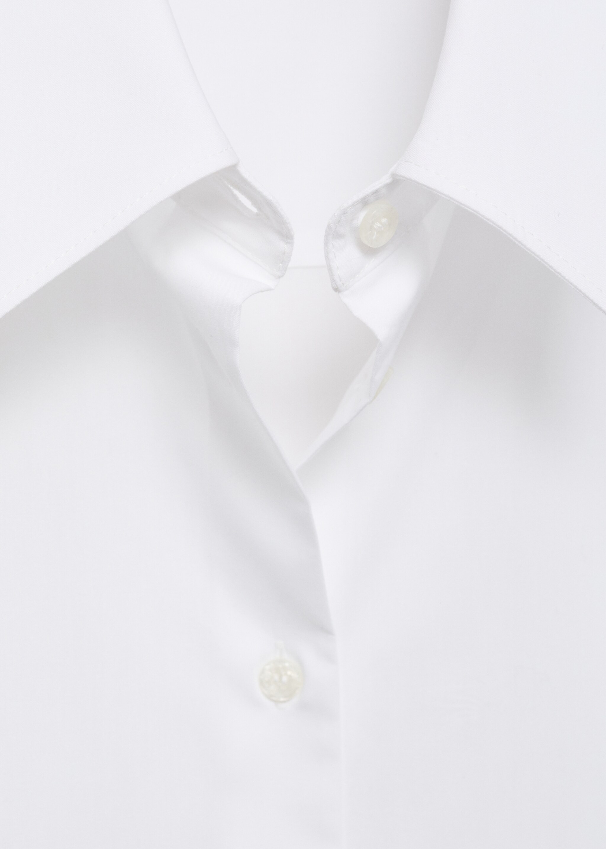 Regular cotton lyocell-blend shirt - Details of the article 8