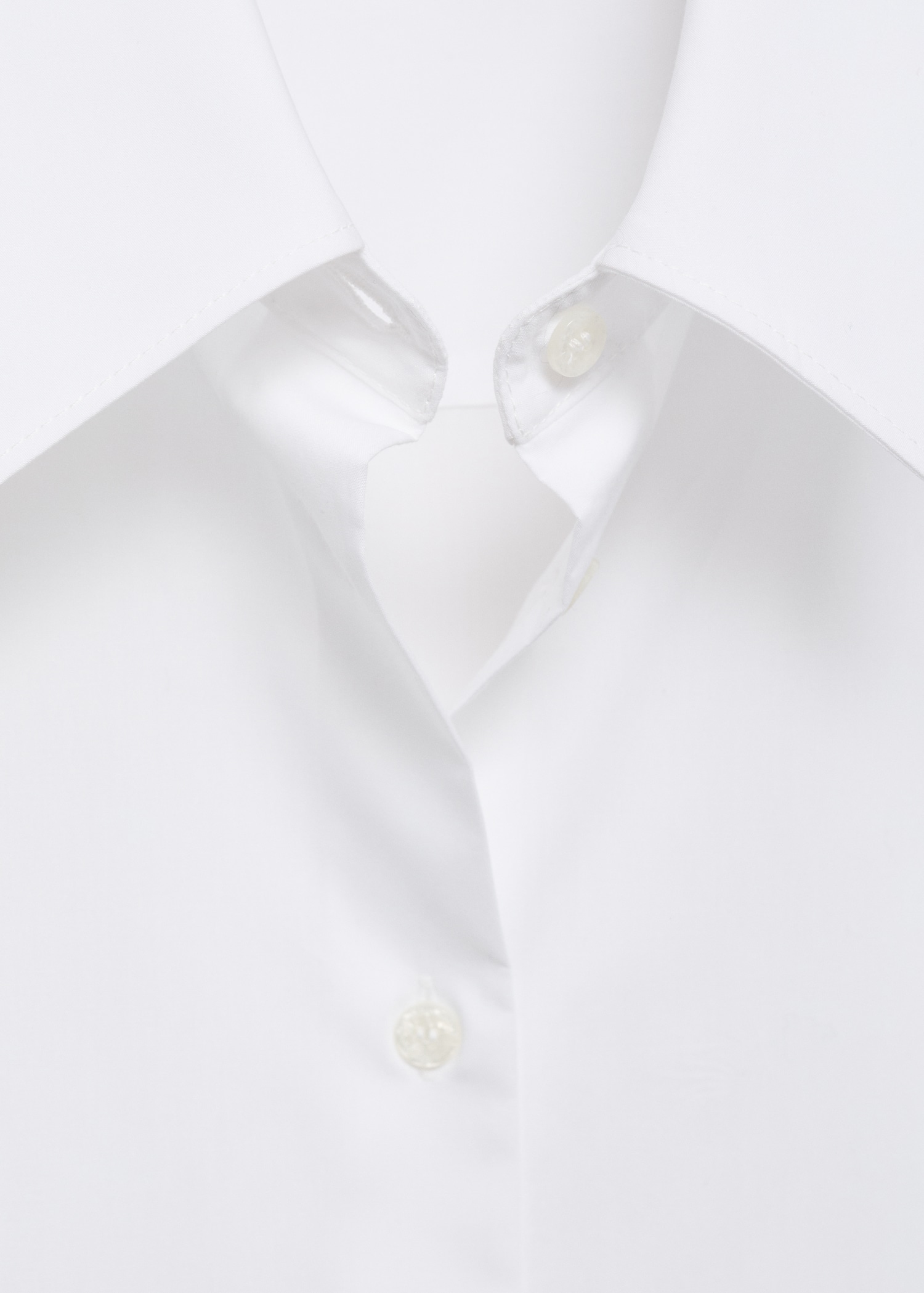 Regular cotton lyocell-blend shirt - Details of the article 8