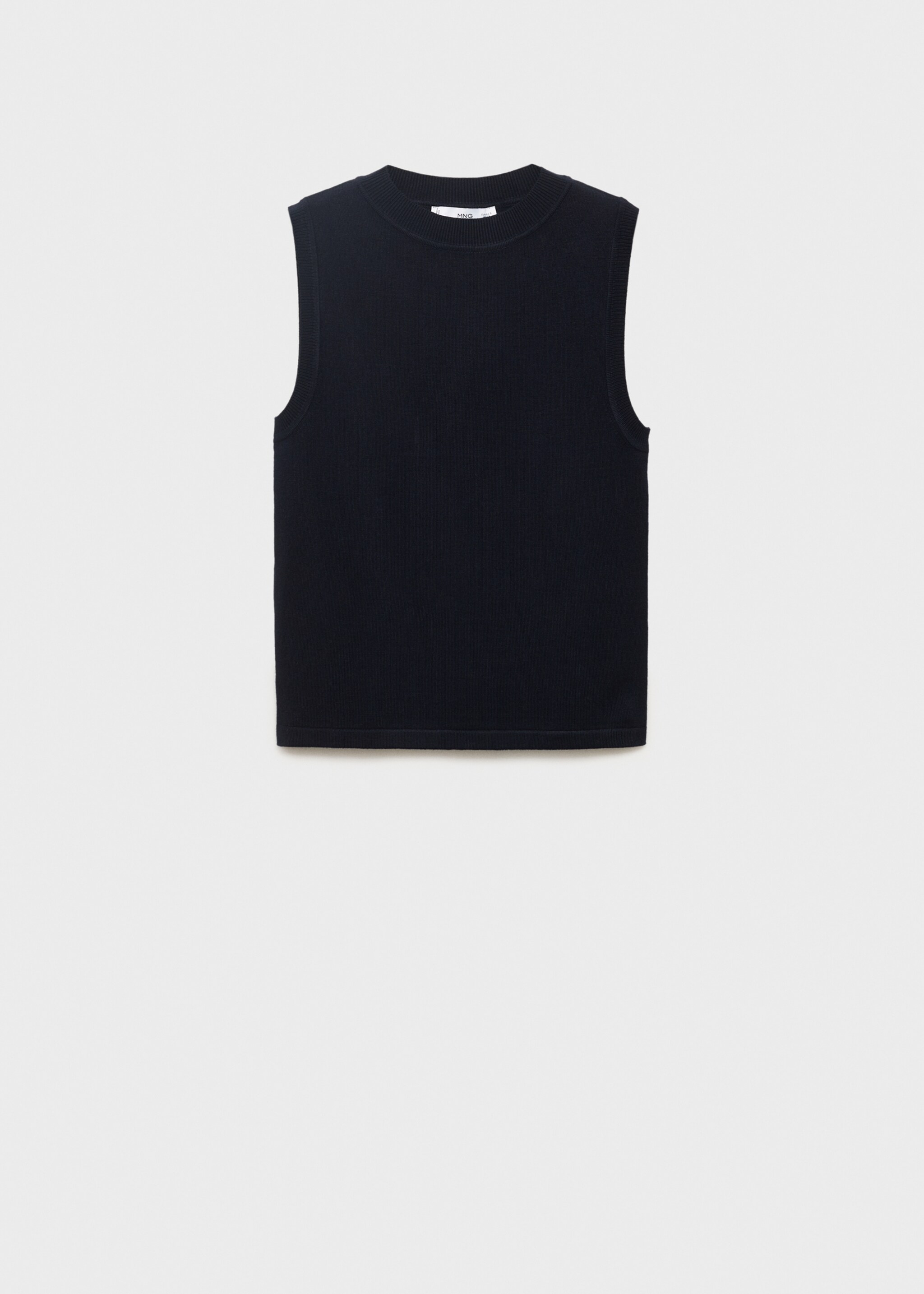 Fine-knit top - Article without model, Navy. Ref: 17044086-00.