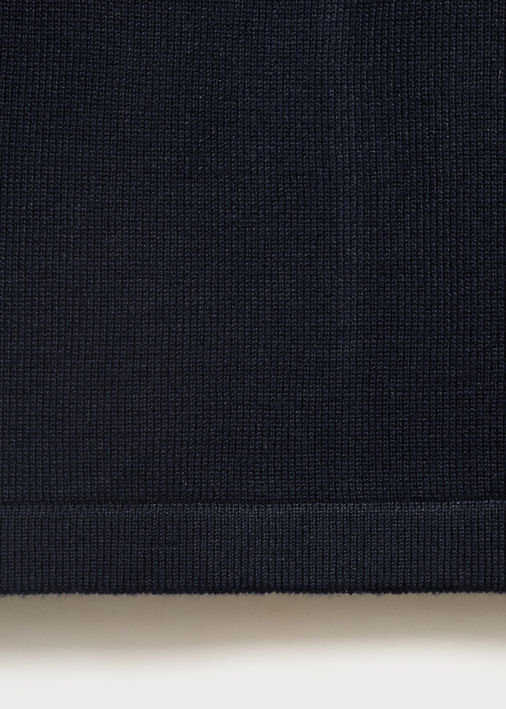 Fine-knit top - Details of the article 0, Navy. Ref: 17044086-00.