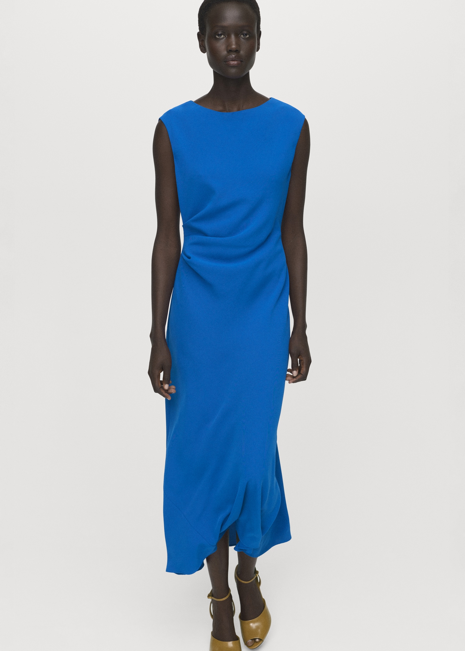 Robe midi froncée - Détail de l'article 2