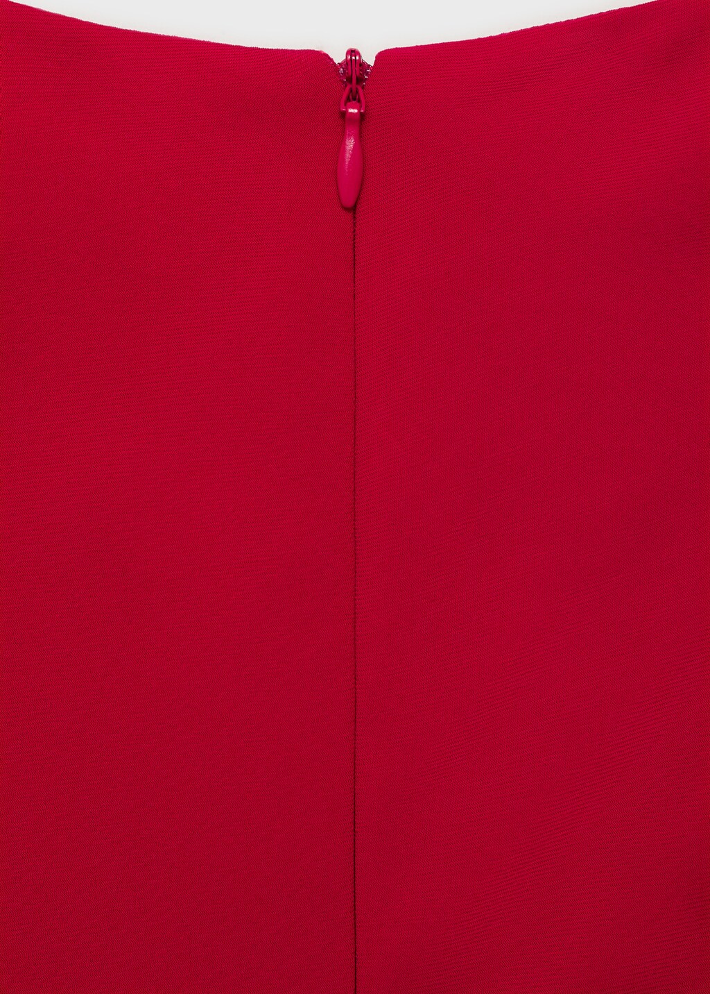 Mango Ruched midi dress