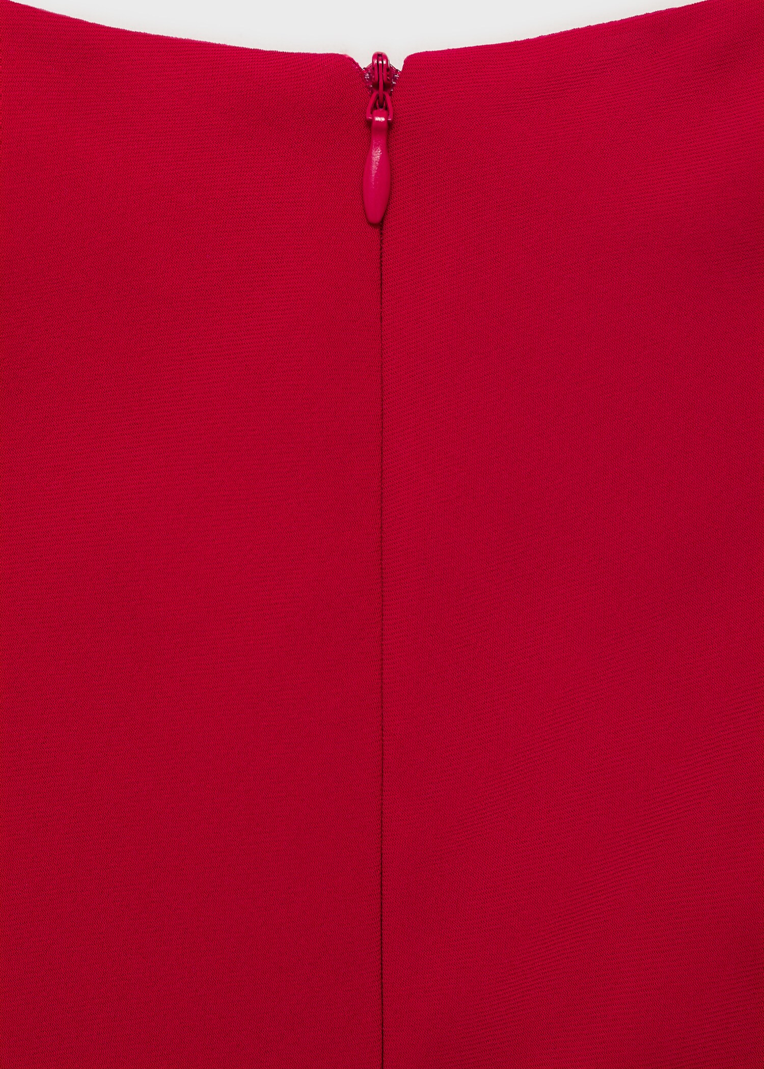 Vestido midi fruncido - Detalle del artículo 0