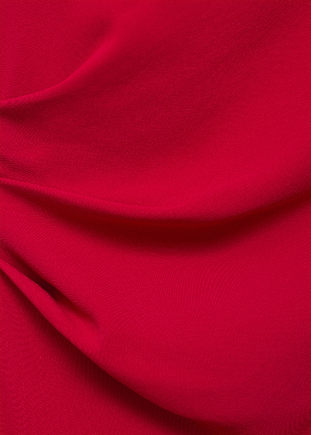 Mango Ruched midi dress