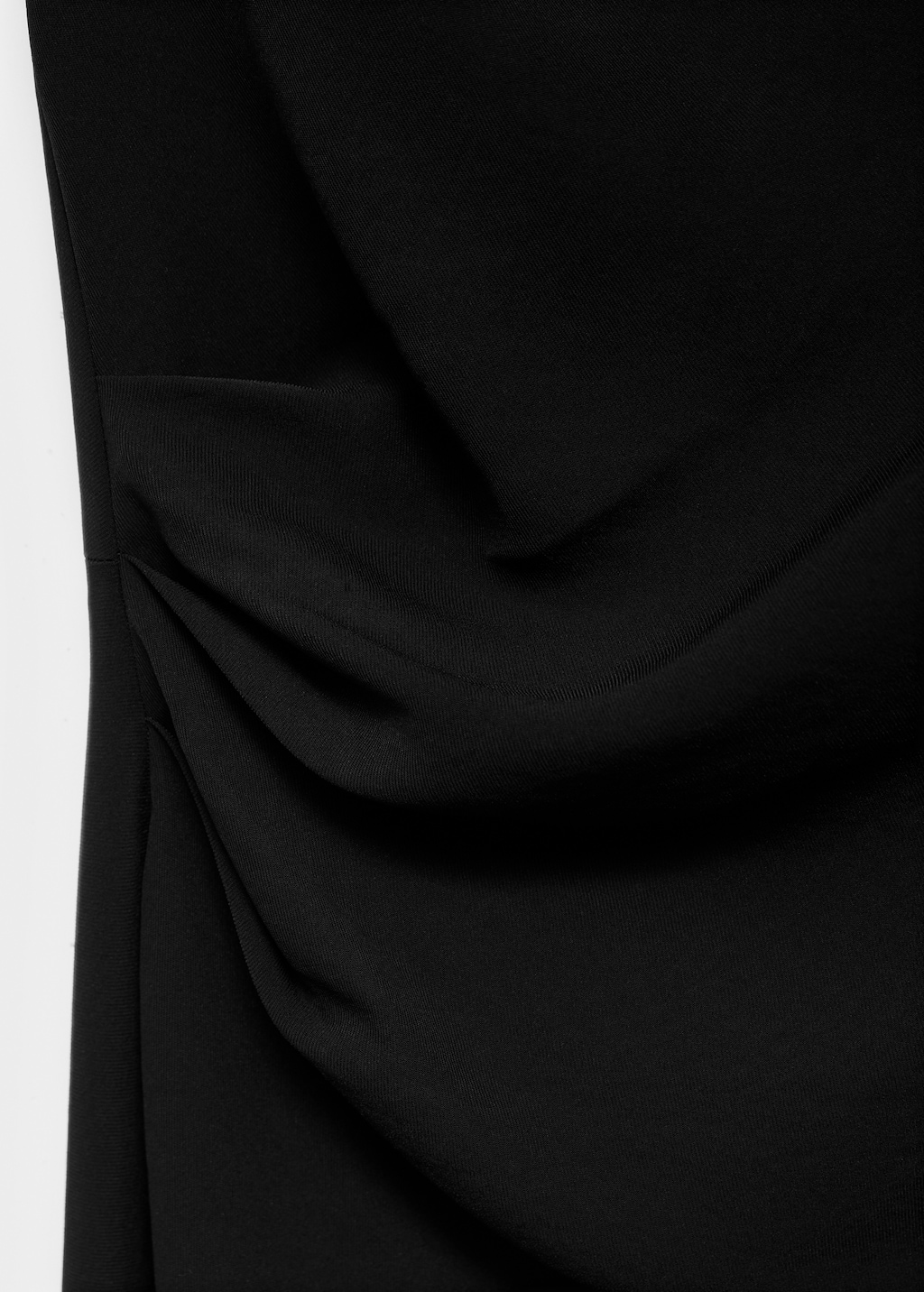 Ruched midi dress
