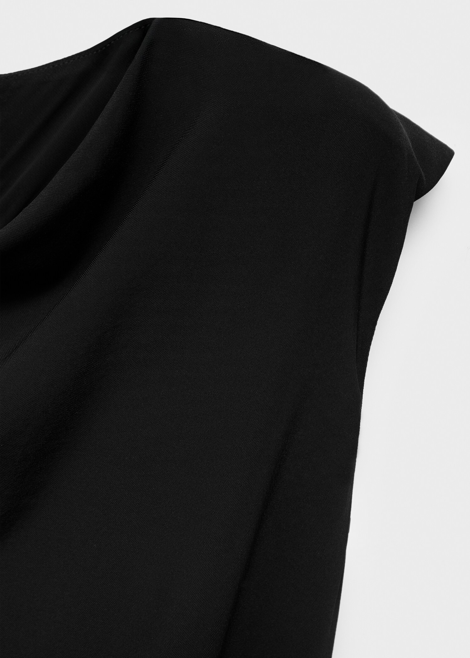 Vestido midi fruncido - Detalle del artículo 8