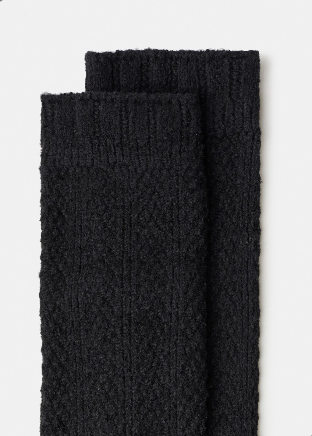 Long knitted socks