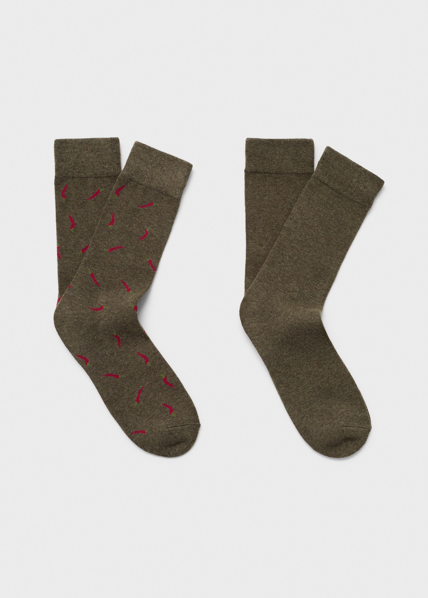 2 pack printed socks - Article without model