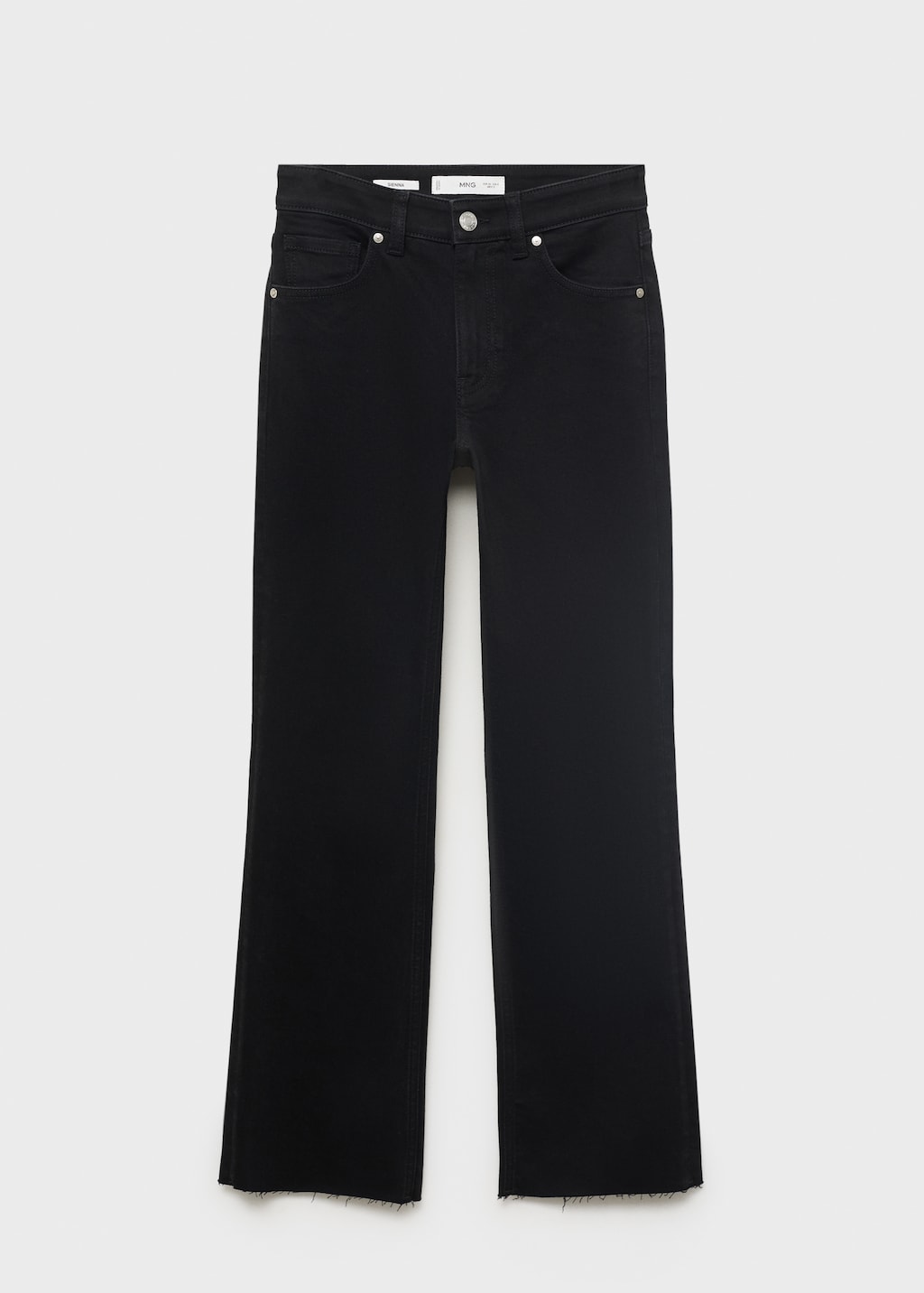 Sienna flared cropped jeans