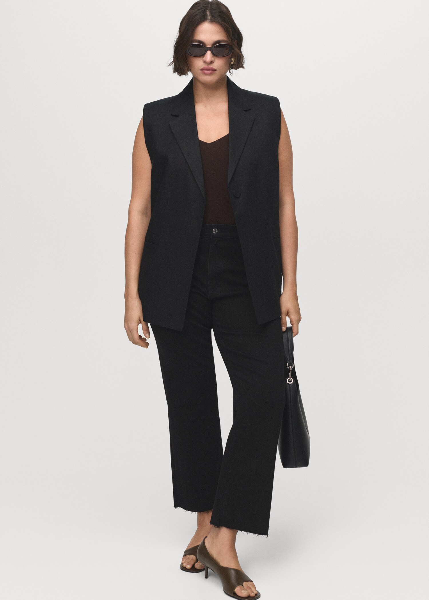Sienna flared cropped jeans - Details of the article 3