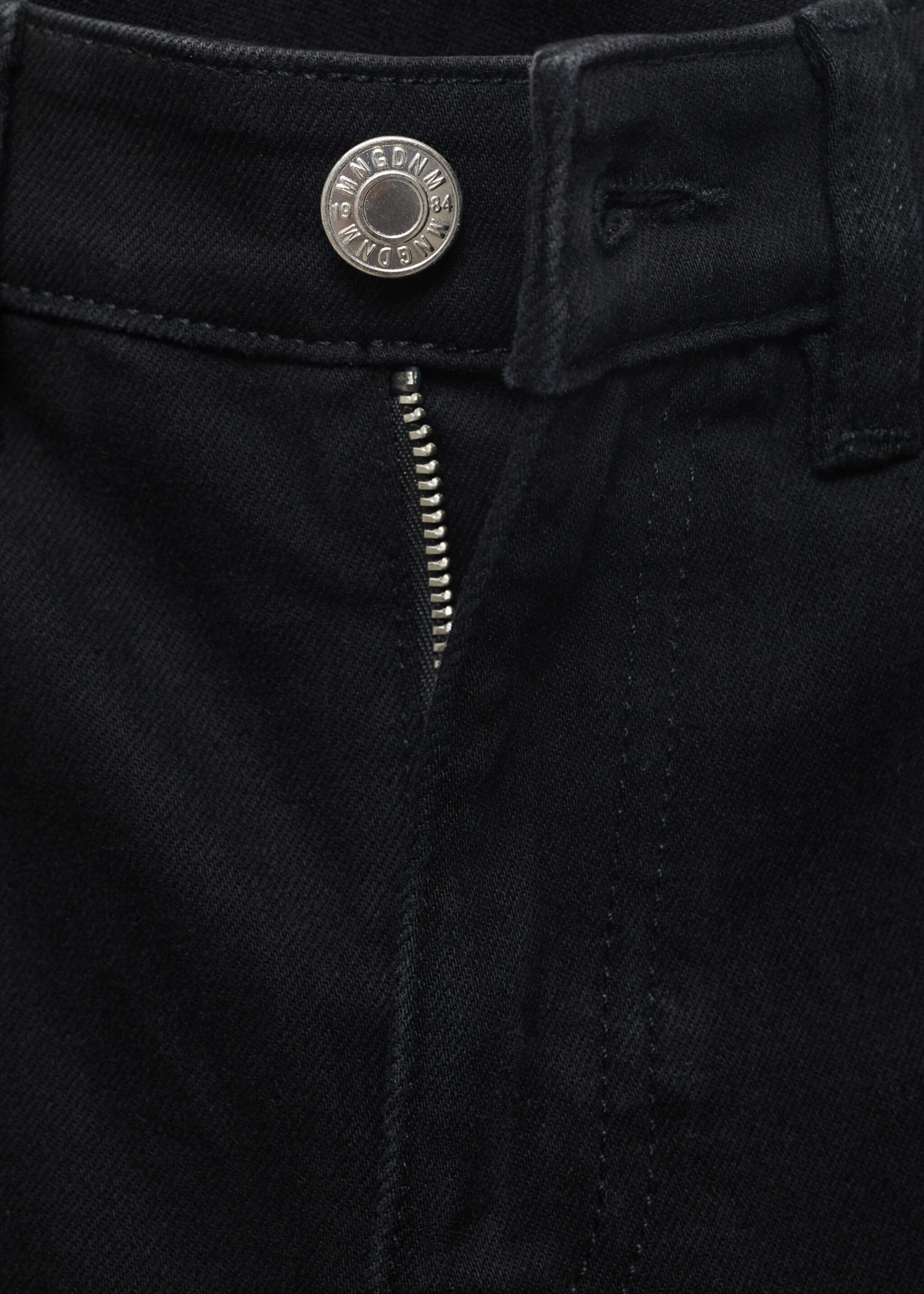 Jean Sienna flare crop - Détail de l'article 8, Black denim. Ref: 17044093-00.
