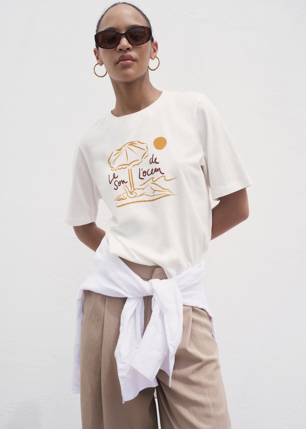 Short-sleeved printed t-shirt