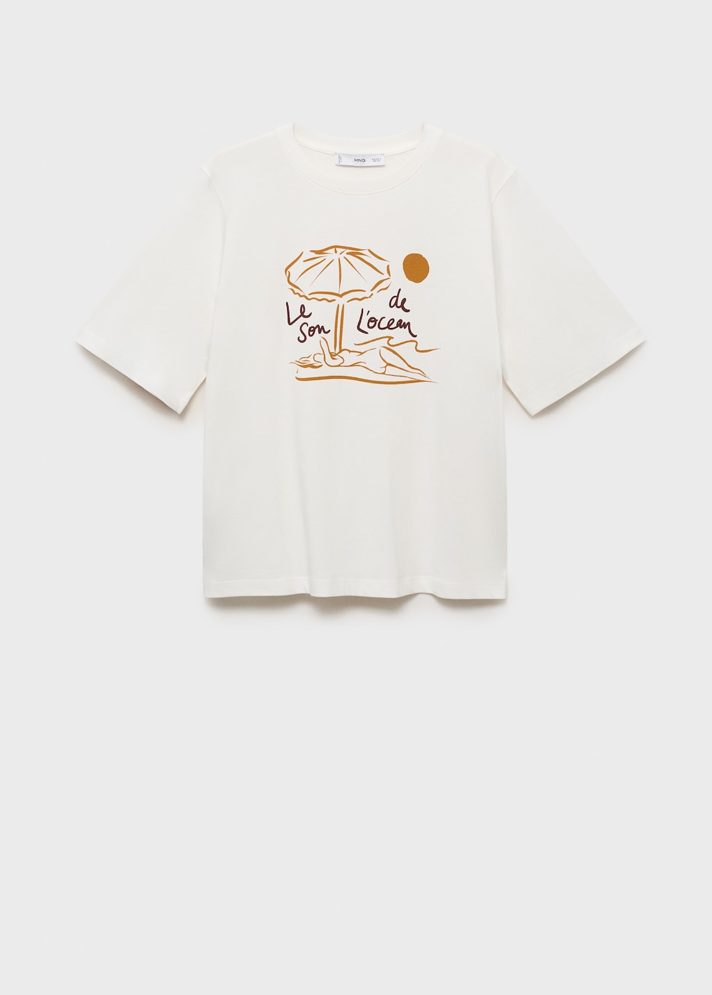 Short-sleeved printed t-shirt