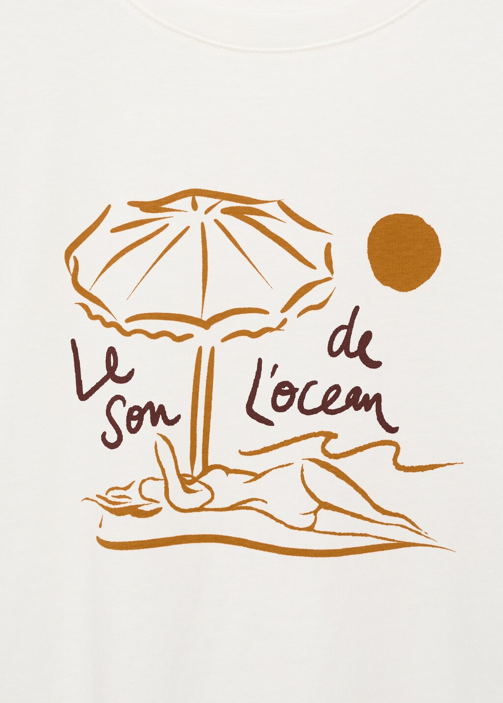 Mango Short-sleeved printed t-shirt