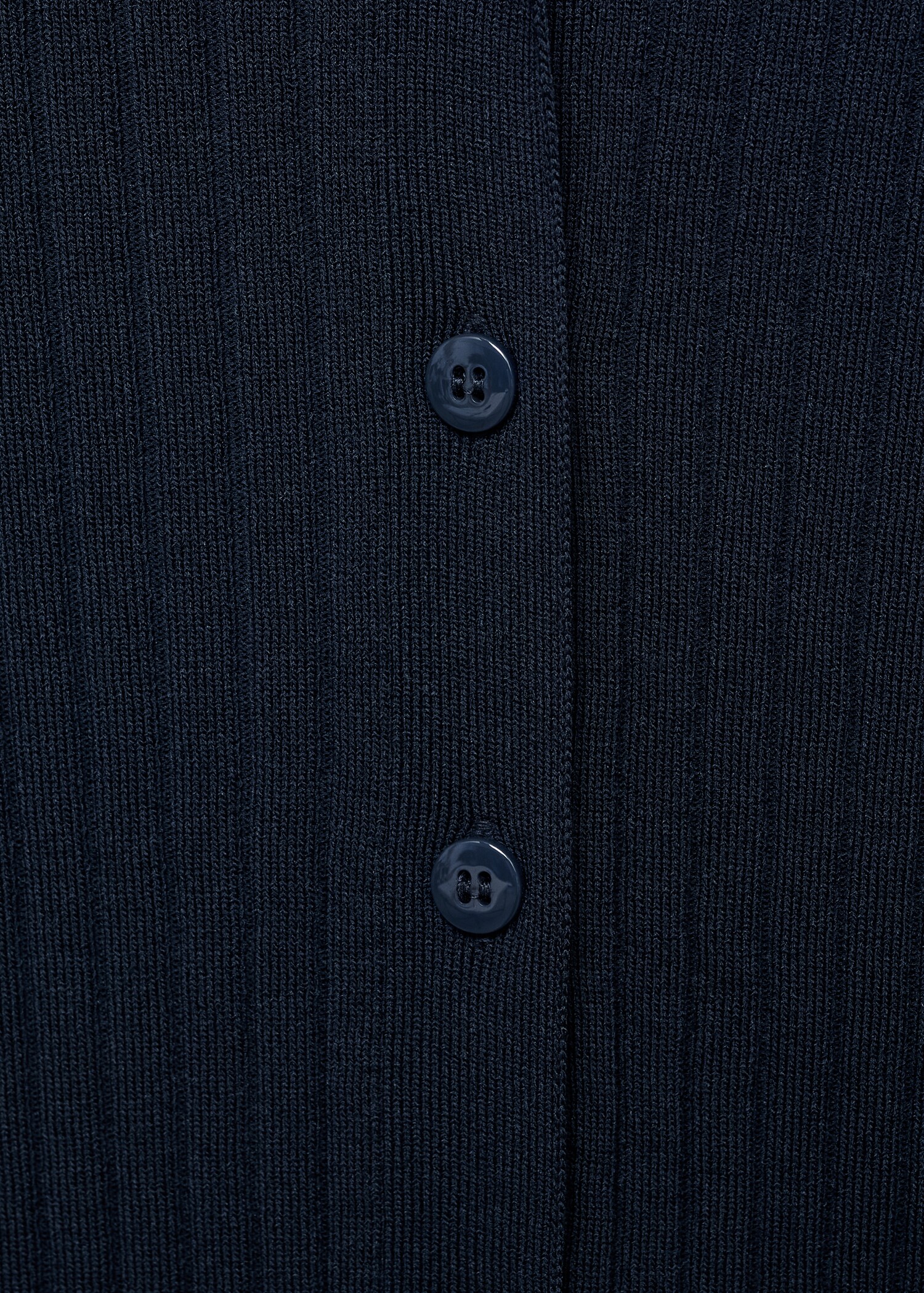 Cardigan à revers côtelés - Détail de l'article 0