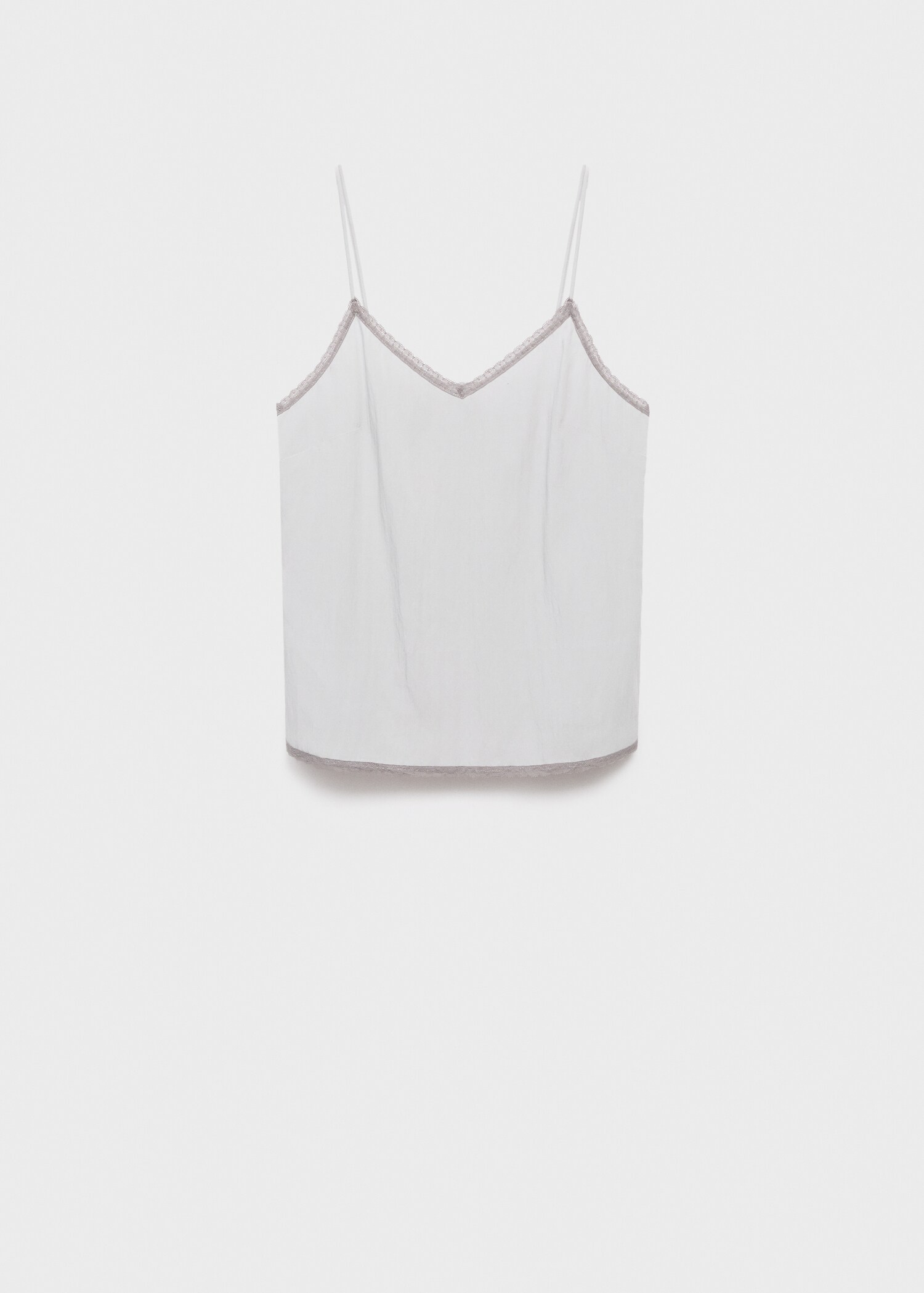 Top pijama com renda - Artigo sem modelo