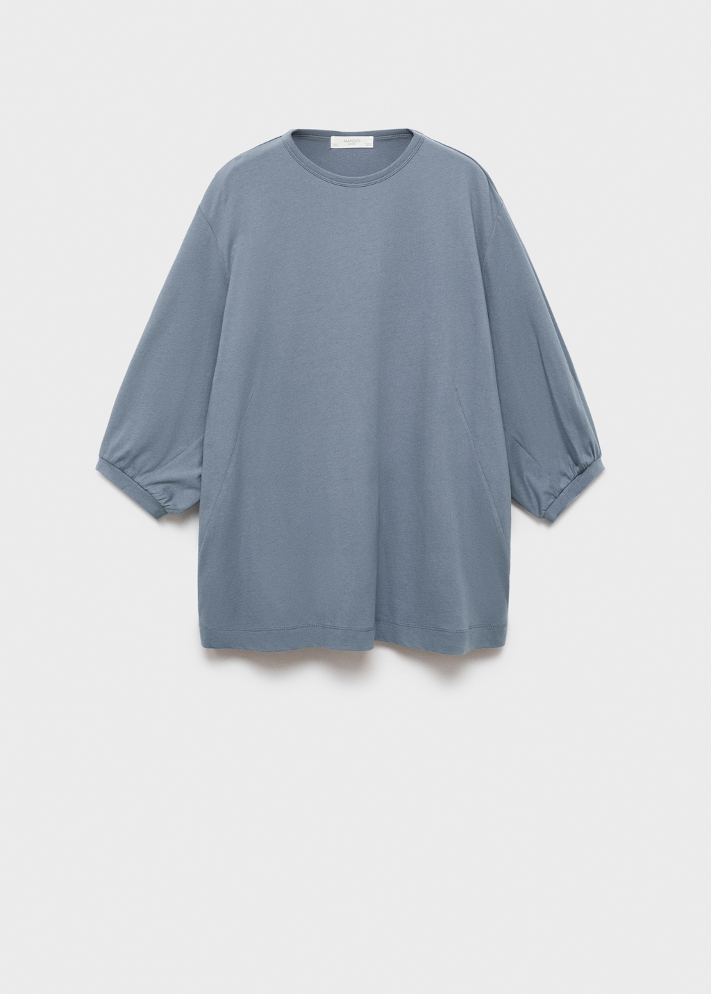 Pajama t-shirt with puffed sleeves