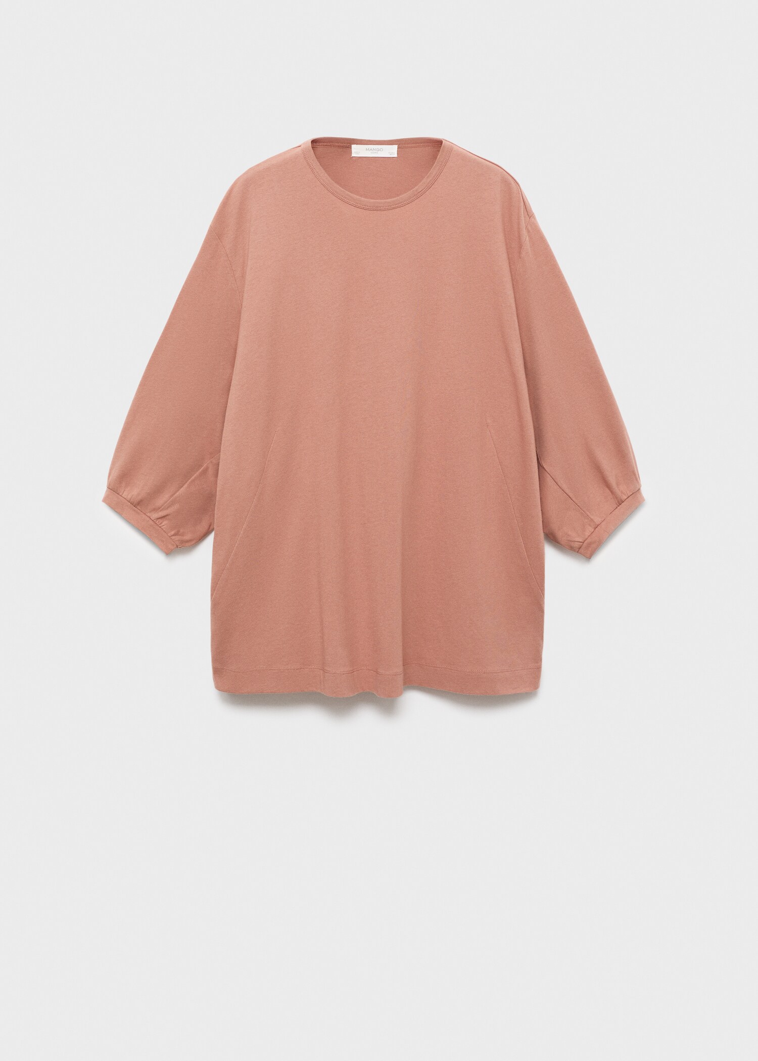 Pyjama t-shirt with puffed sleeves - Article without model