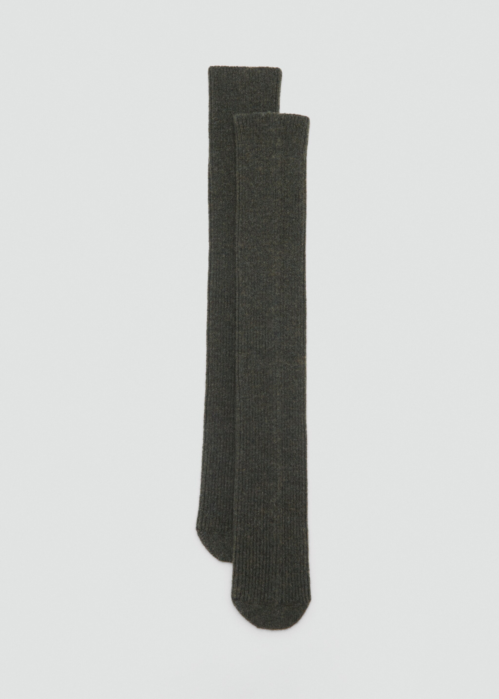 Socks caneli - Medium plane, Green. Ref: 17044113-00.