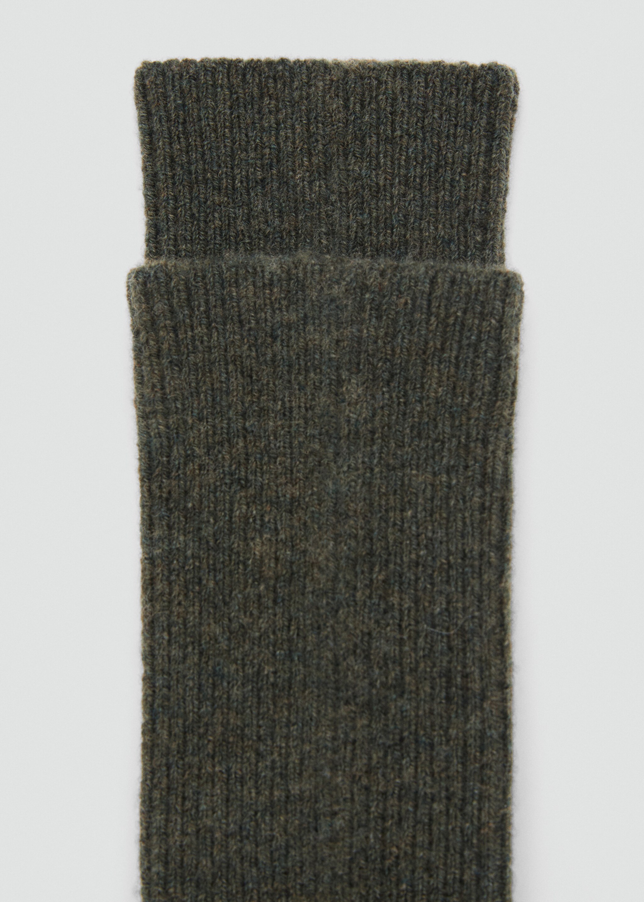 Socks caneli - Details of the article 1, Green. Ref: 17044113-00.