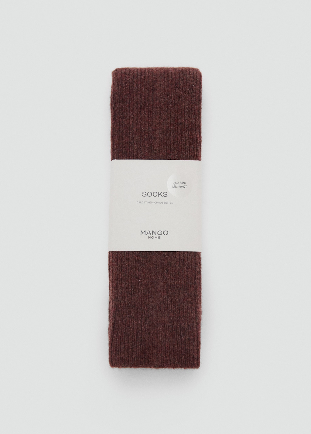 Wool and cashmere socks