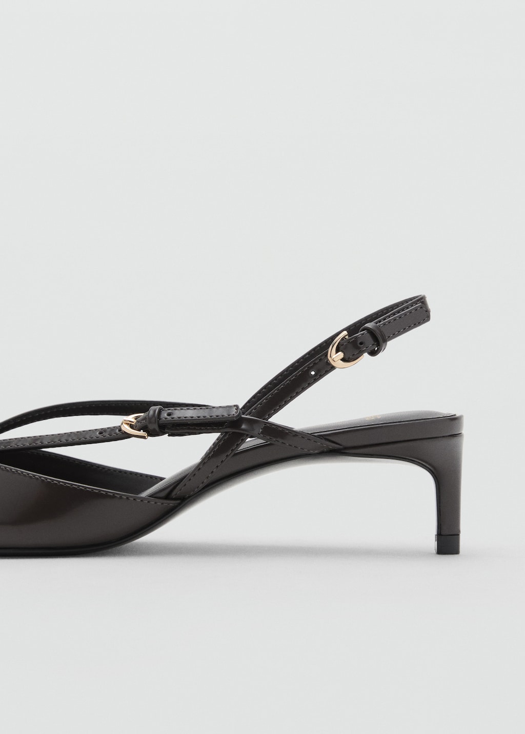 Kitten-heeled strappy shoes - image 3