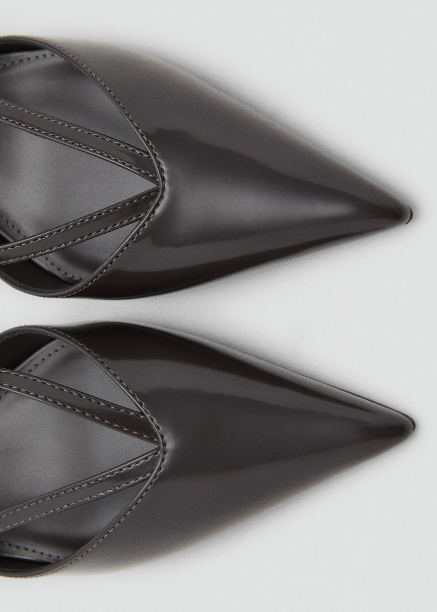 Γόβα kitten με λουράκια - Γυναίκα | MANGO Greece