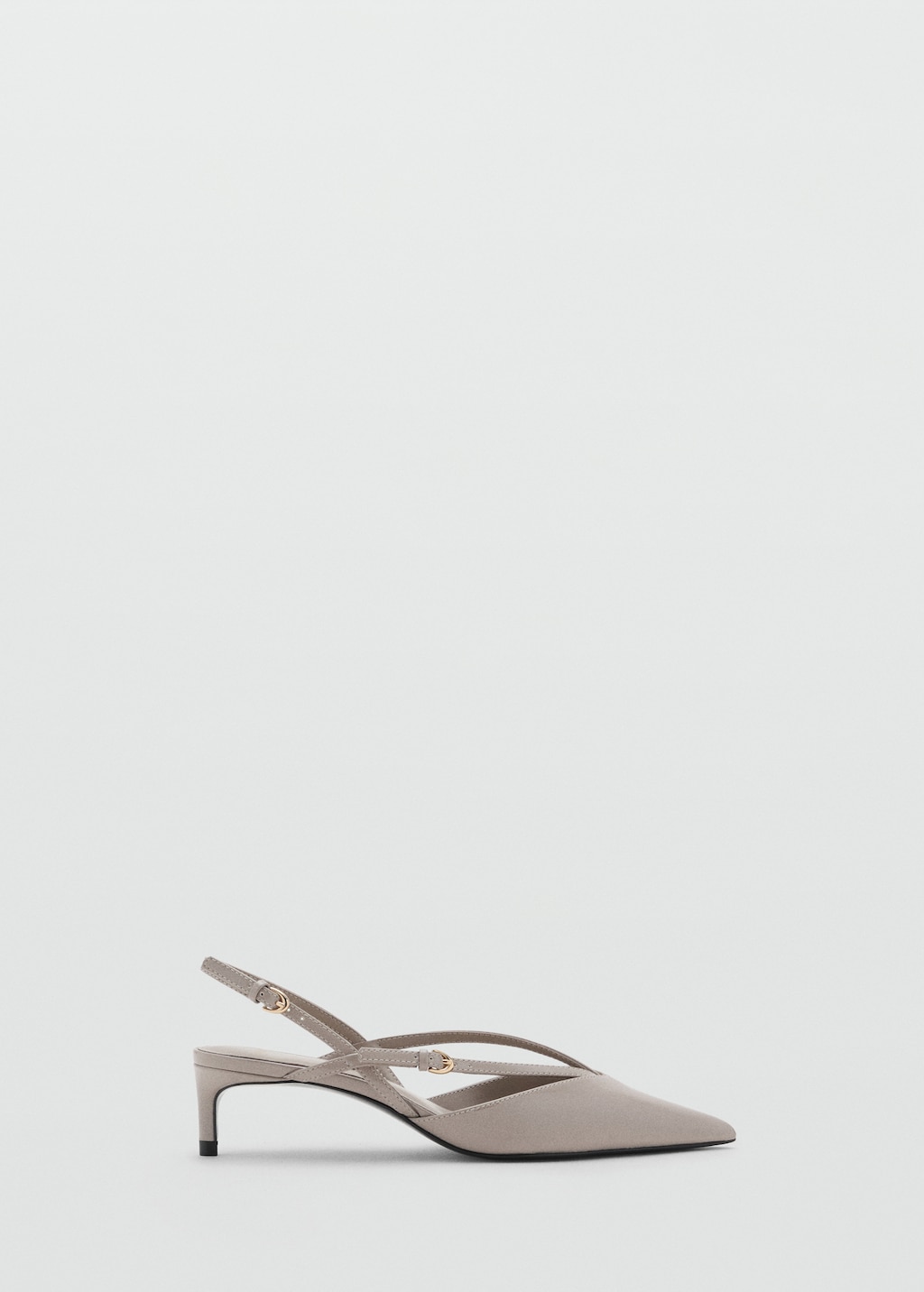 Kitten-heeled strappy shoes - image 5