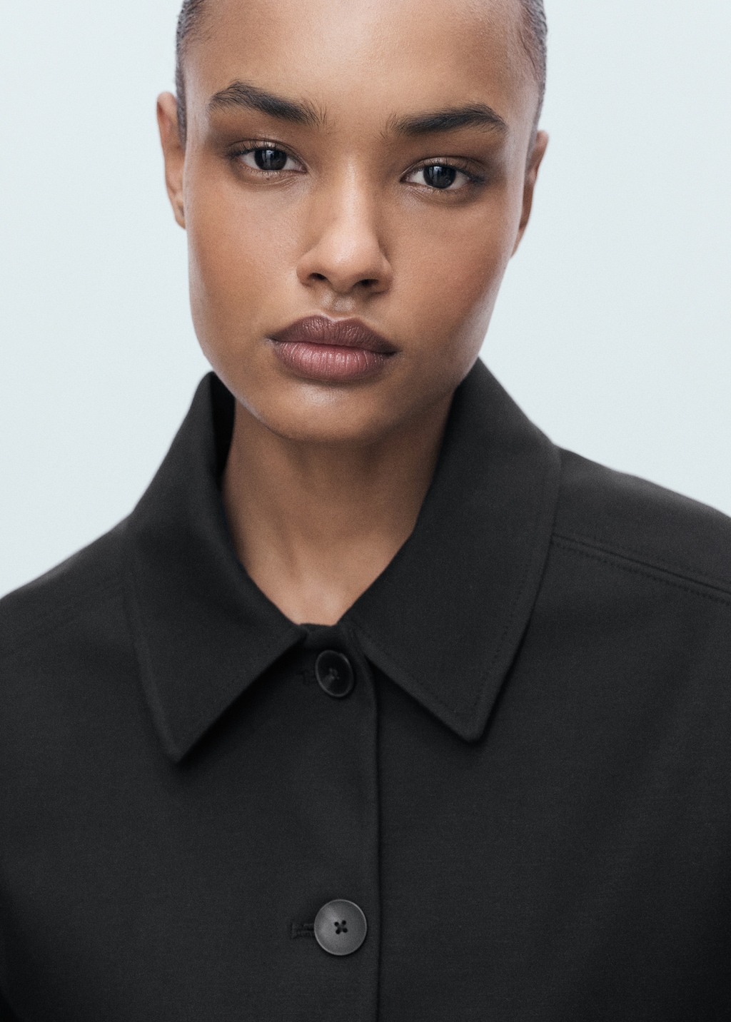 Mango Cropped jacket with pockets