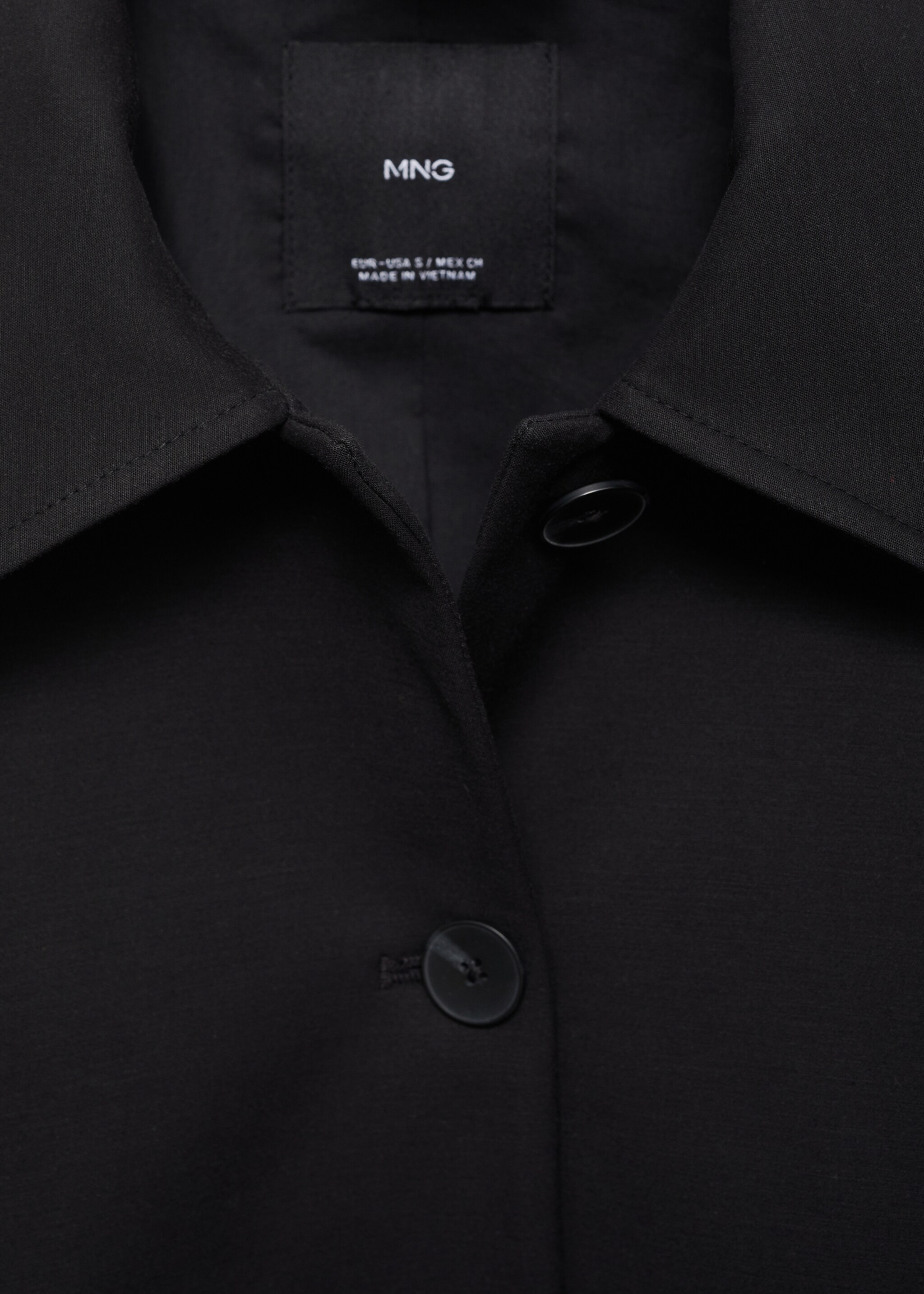 Cropped jacket with pockets - Details of the article 8
