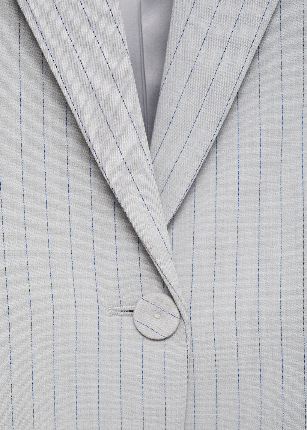 Pinstripe suit blazer