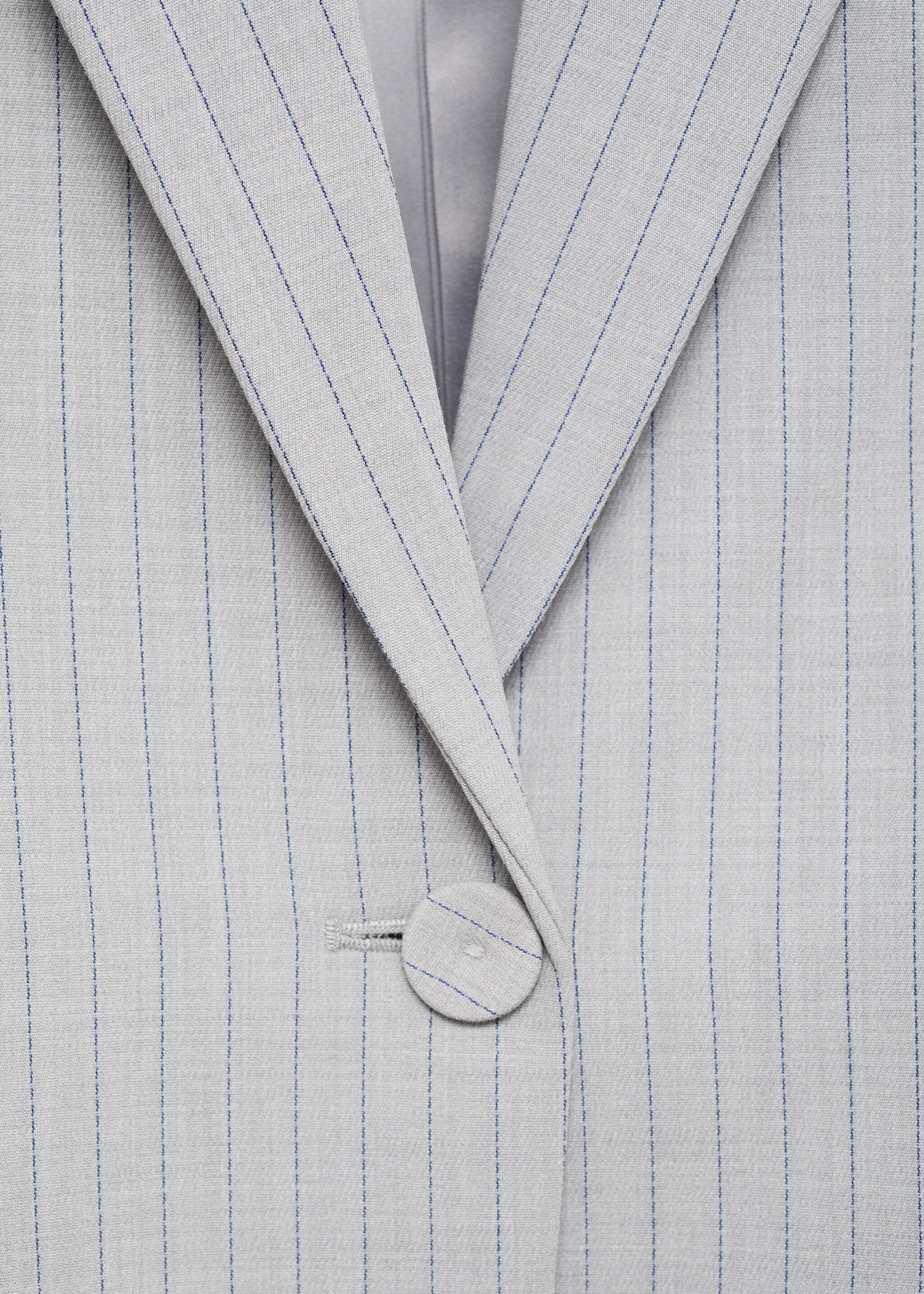 Blazer traje raya diplomática - Detalle del artículo 0, Gris. Ref: 17044120-00.