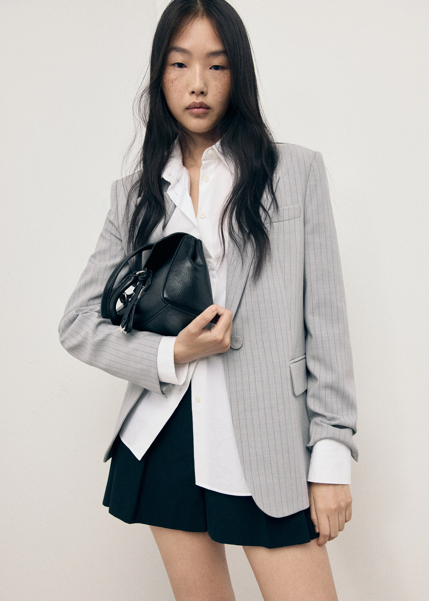 Pinstripe suit jacket - Details of the article 6