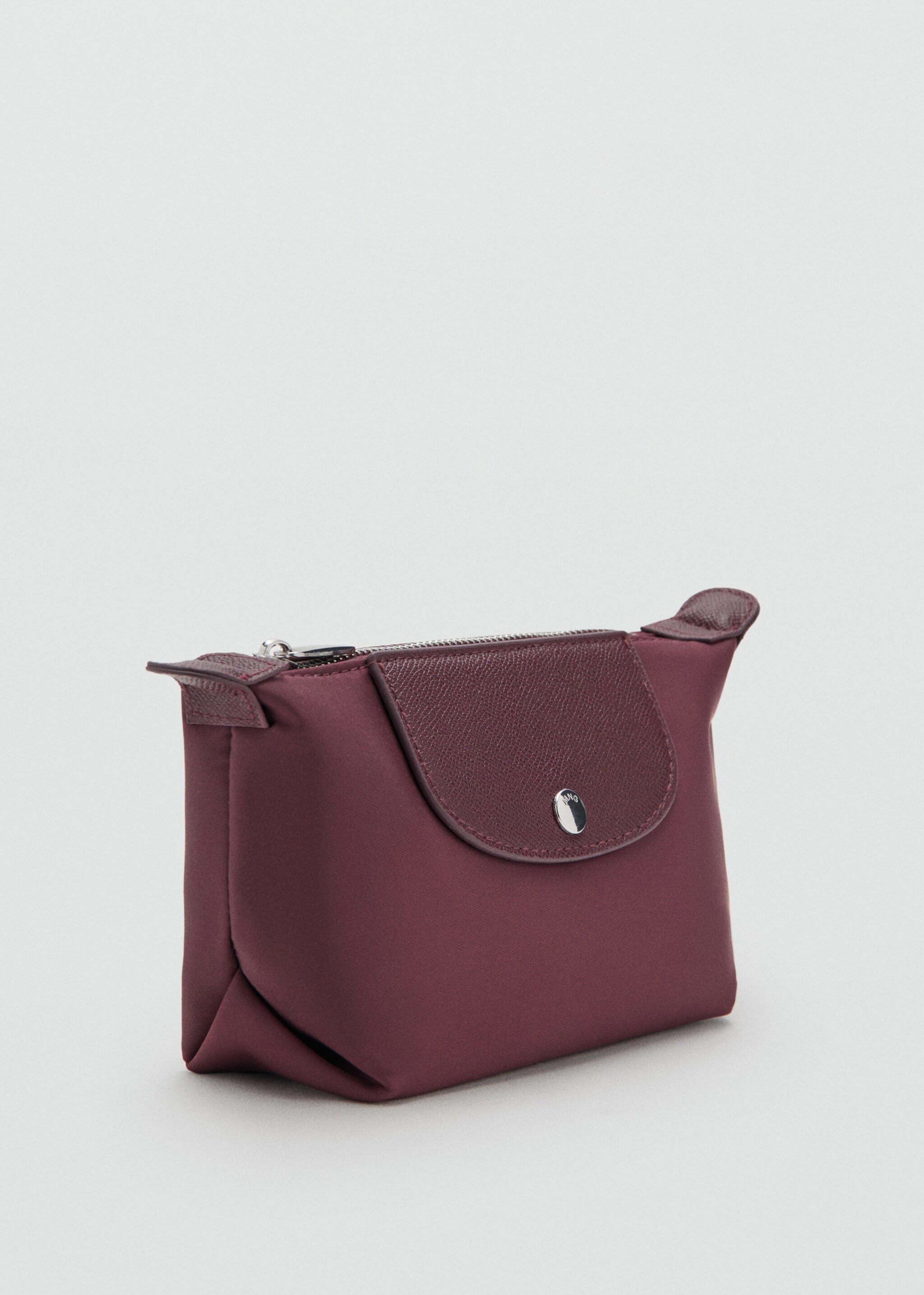 Medium combined nylon toiletry bag - Medium plane, Burgundy. Ref: 17044123-00.