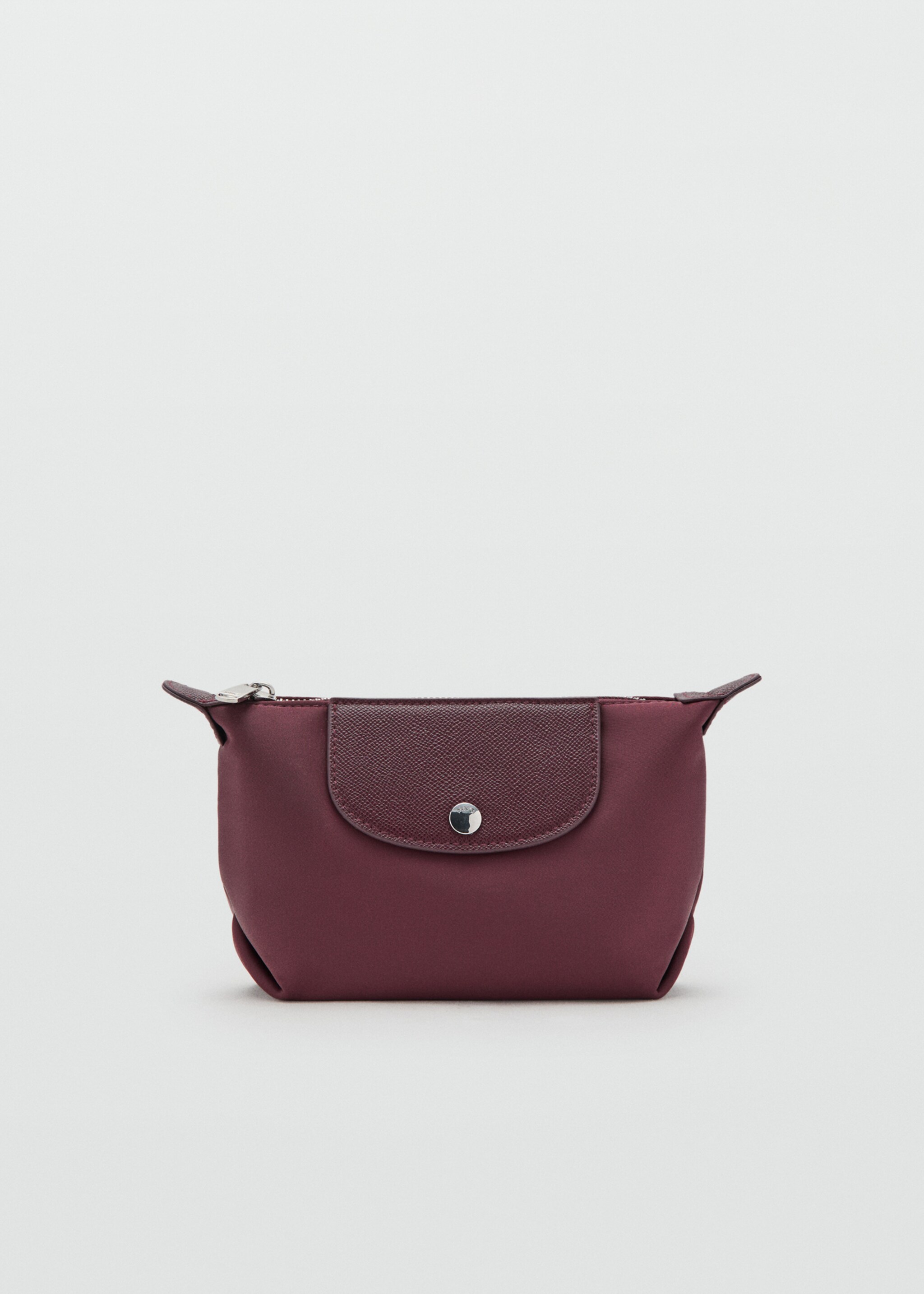 Medium combined nylon toiletry bag - Article without model, Burgundy. Ref: 17044123-00.