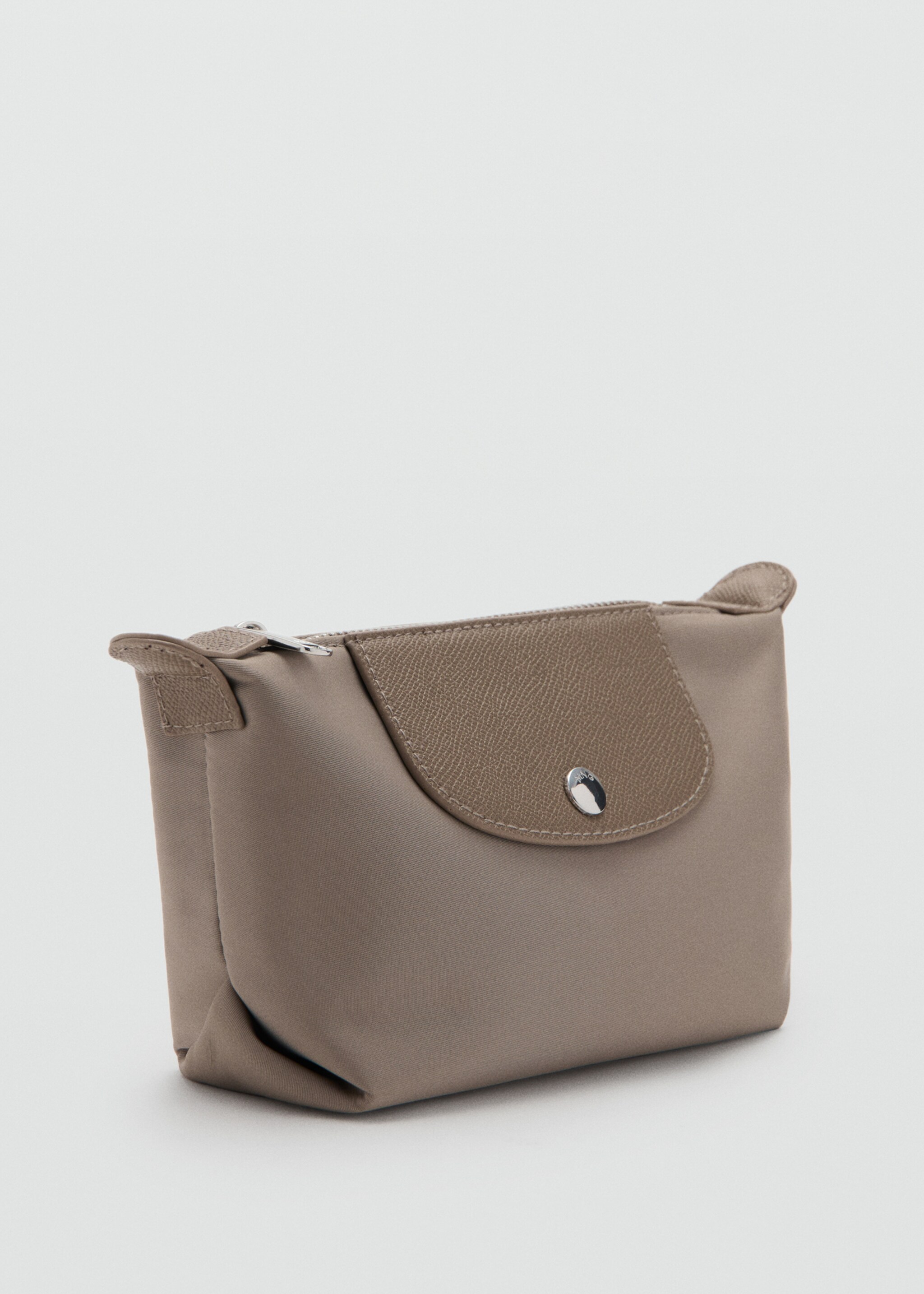 Medium combined nylon toiletry bag - Medium plane, Light/Pastel Brown. Ref: 17044123-00.
