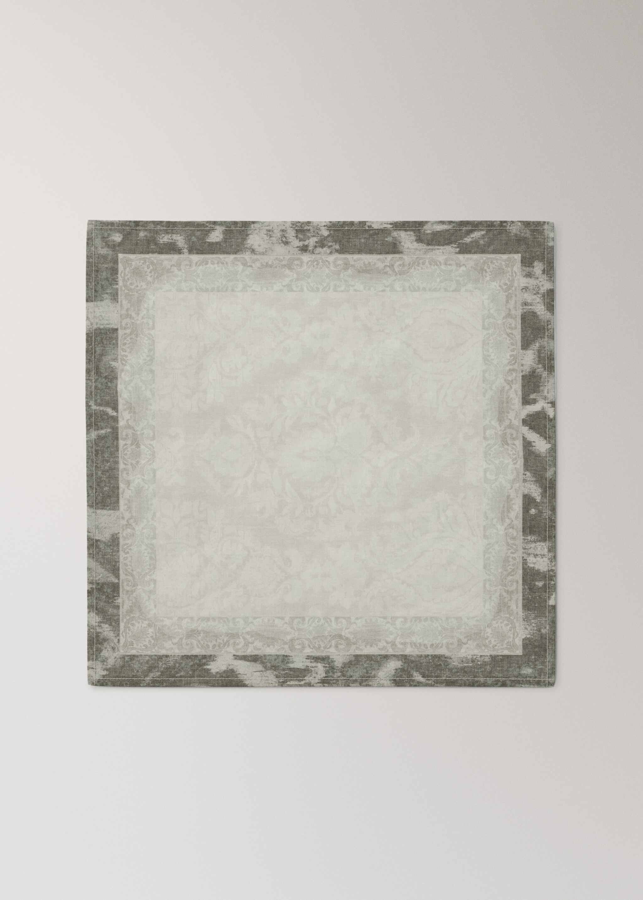 Damask pattern napkins - Λεπτομέρεια του προϊόντος 3, Άμμος. Ref: 17044128-00.