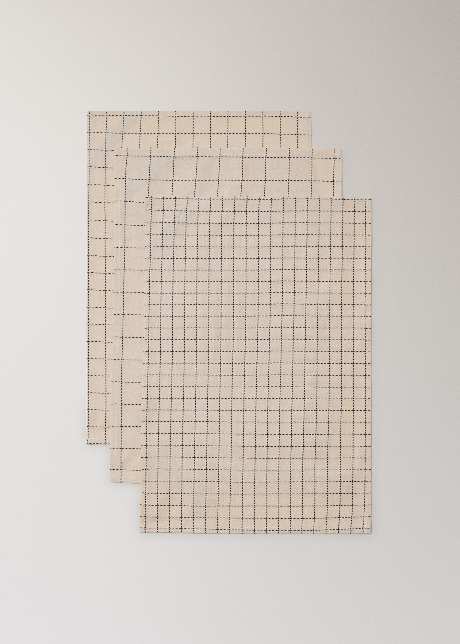 Cotton checked cloths - Details of the article 1