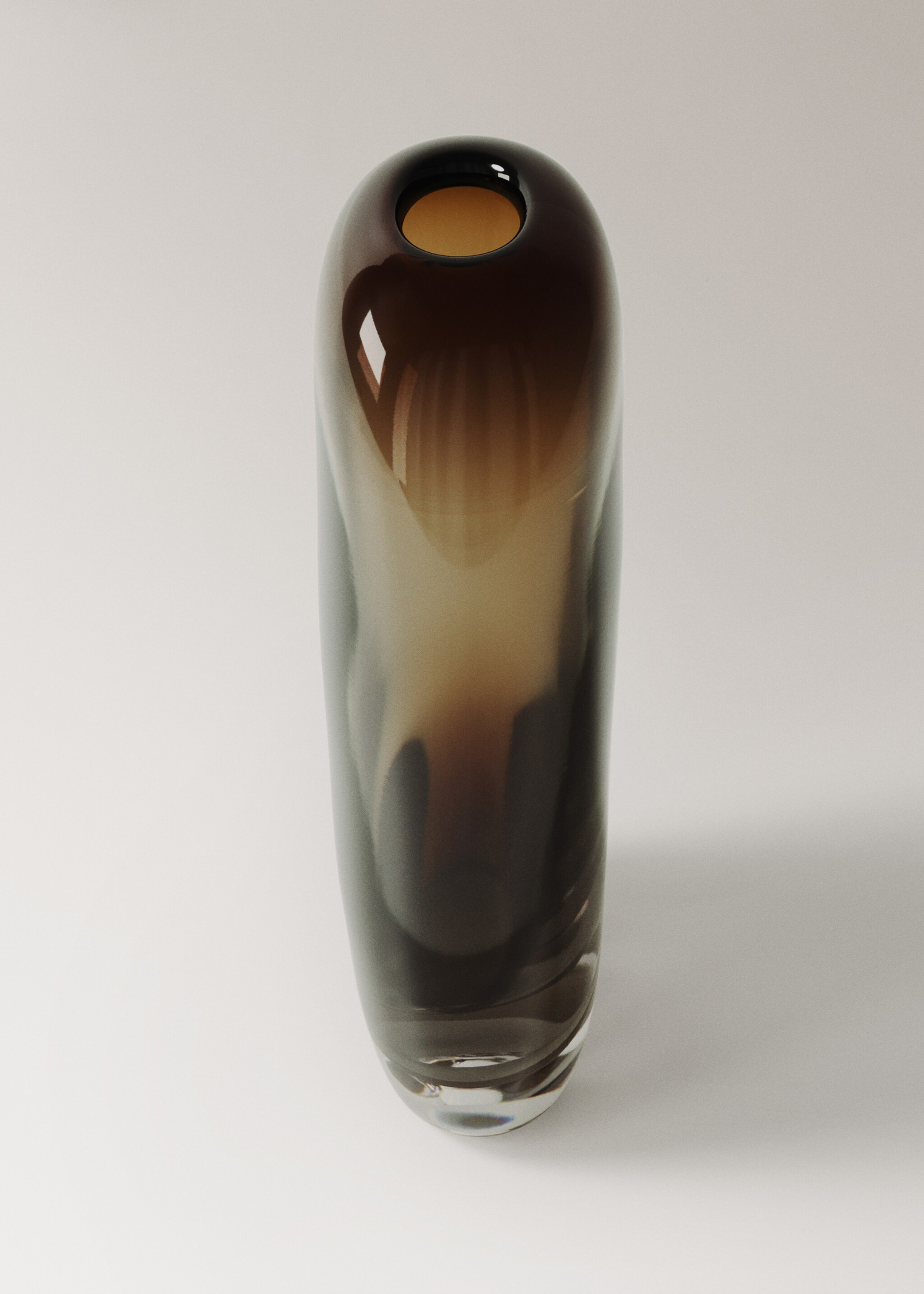 Glass jar - Details of the article 2, Brown. Ref: 17044137-00.
