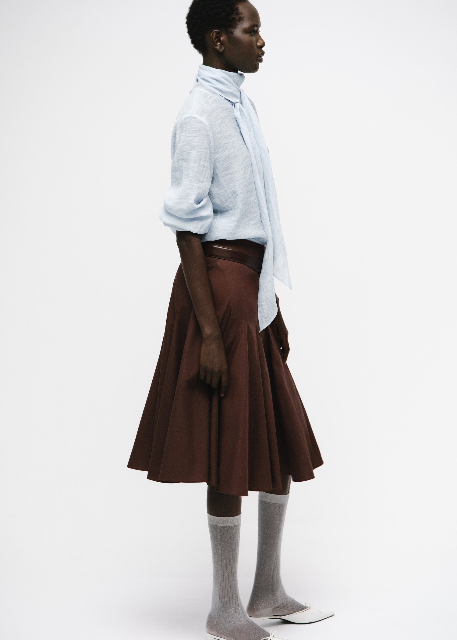 Foulard texture blouse - Details of the article 2