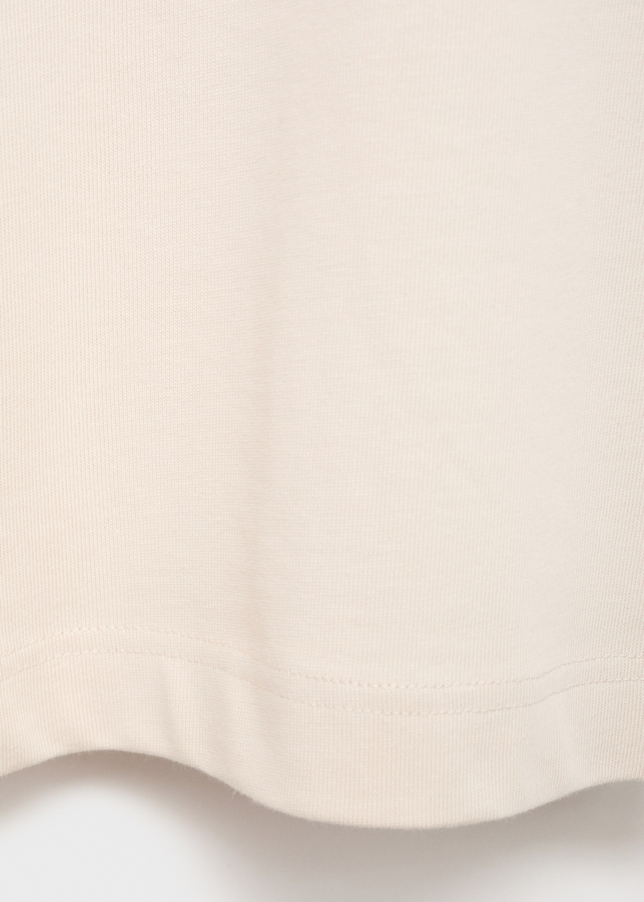 Oversized cotton t-shirt - Details of the article 0, Light/Pastel Grey. Ref: 17044141-00.