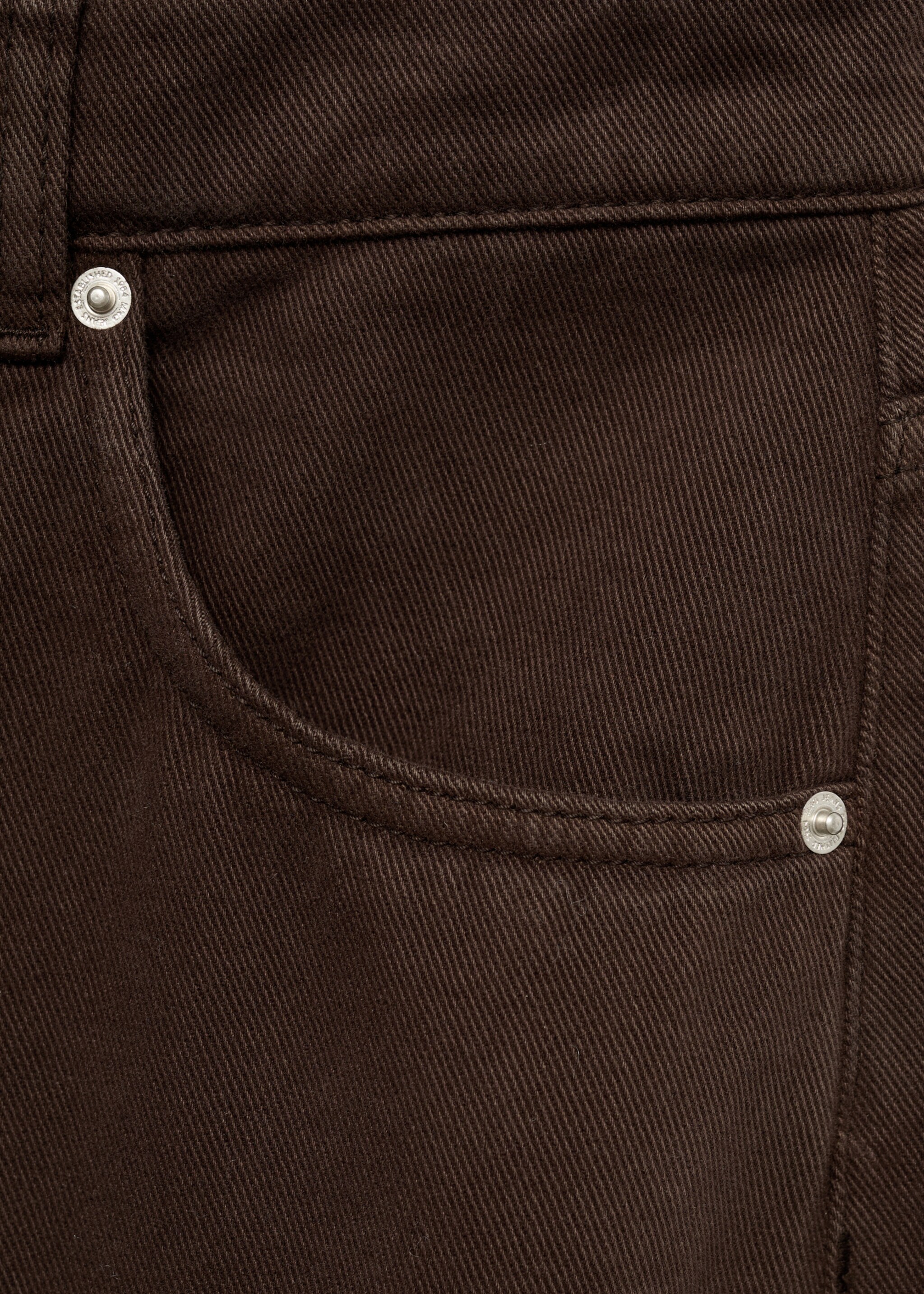 Jean balloon taille normale - Détail de l'article 0, Chocolat. Ref: 17044142-00.