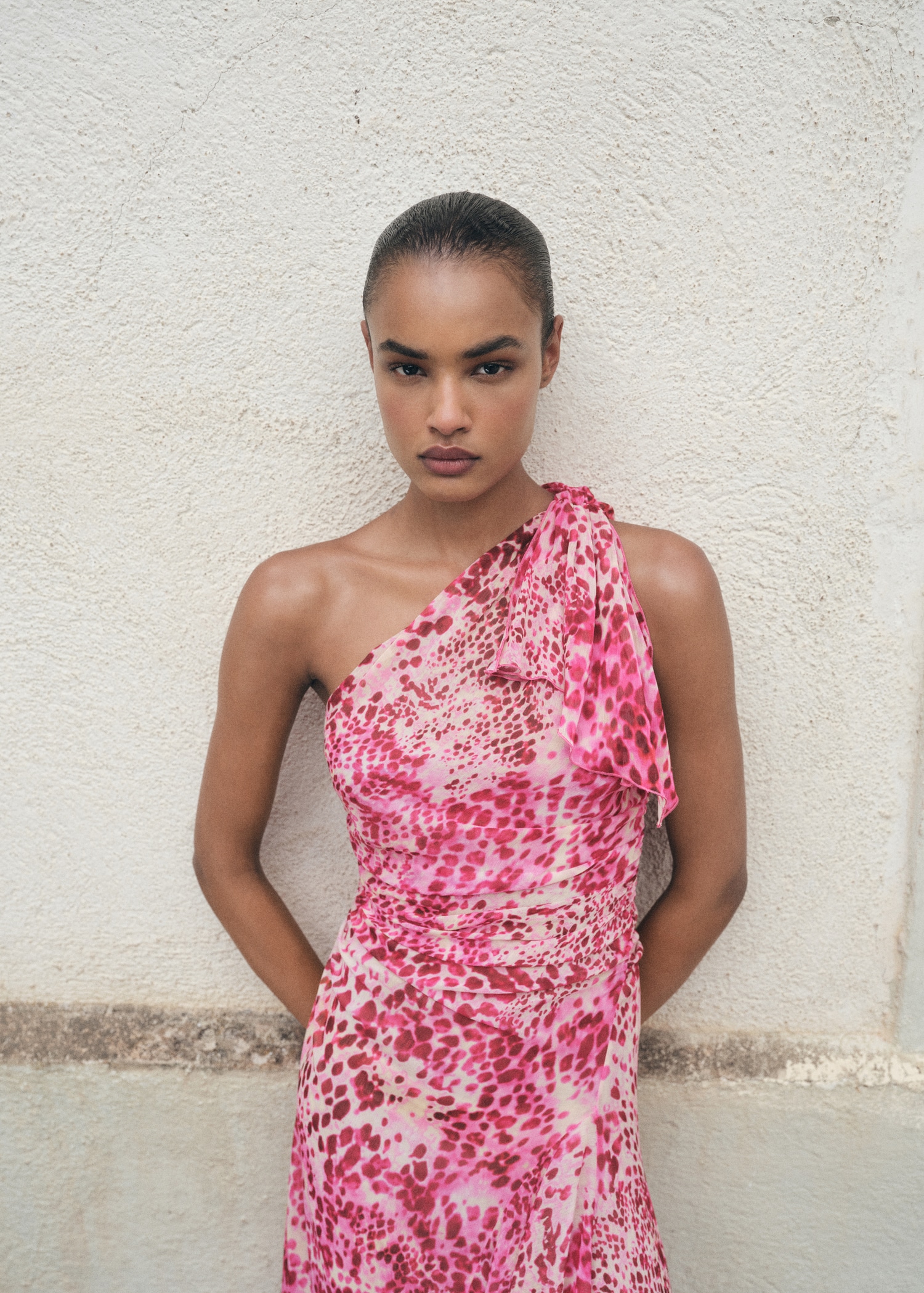 Vestido Camisero Vestidos Leopardo Mango Vestido Animal Print Lazo