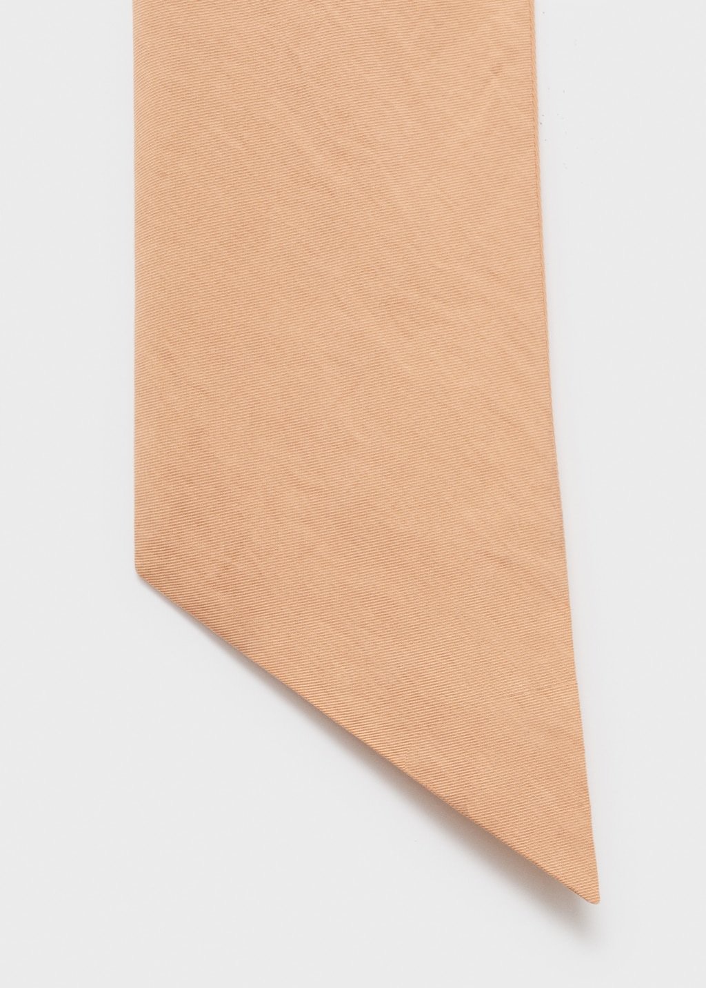 Asymmetrical foulard top